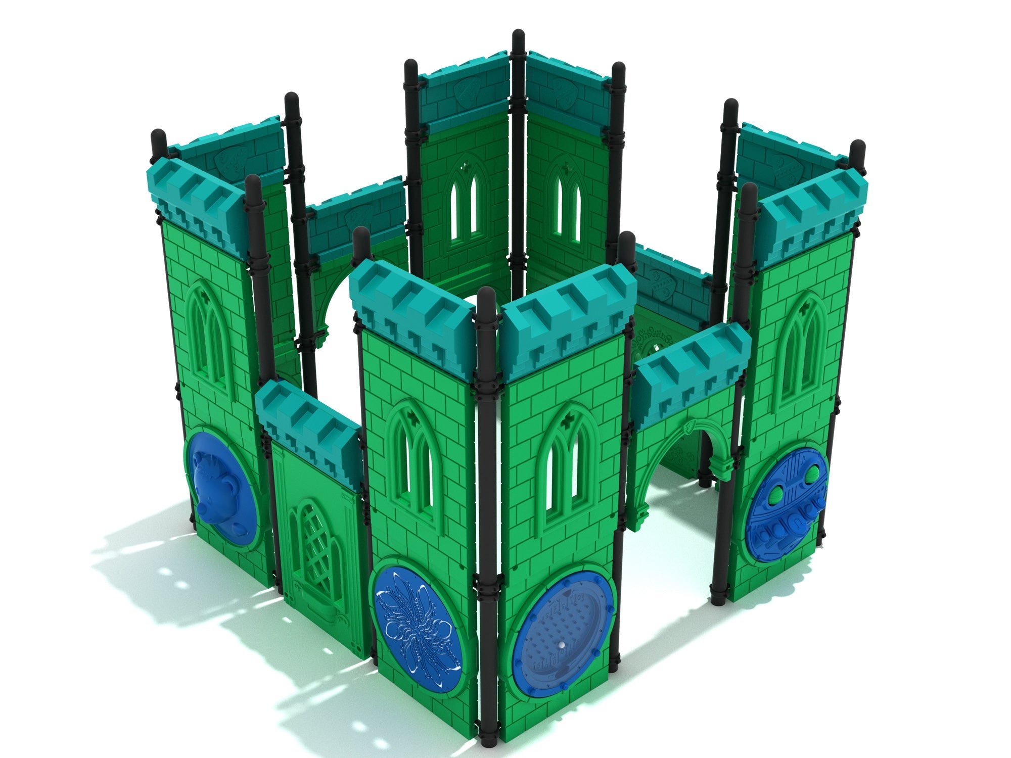 Playground Equipment Ironclad Fortress SKU PCT065