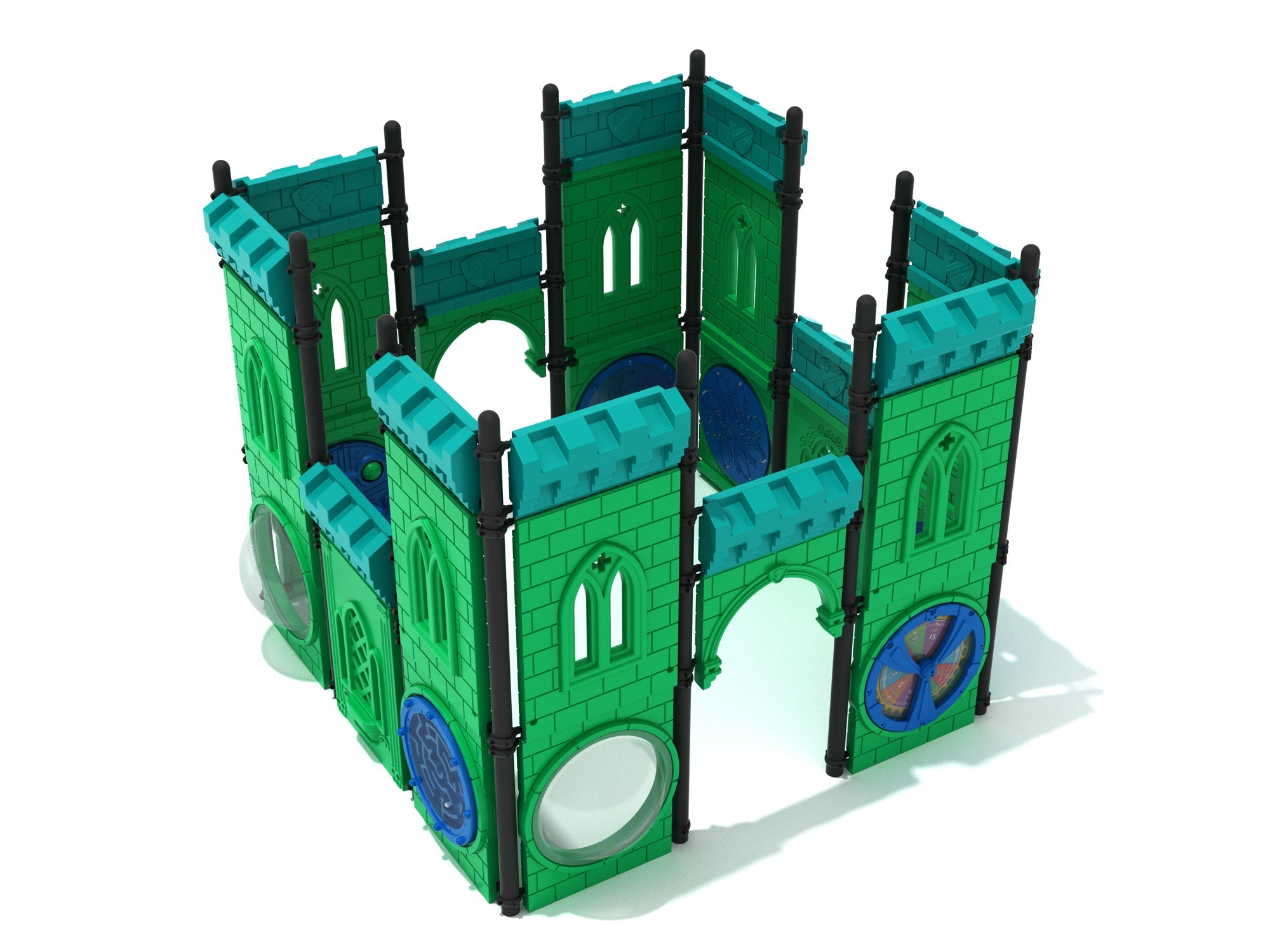 Playground Equipment Ironclad Fortress SKU PCT065