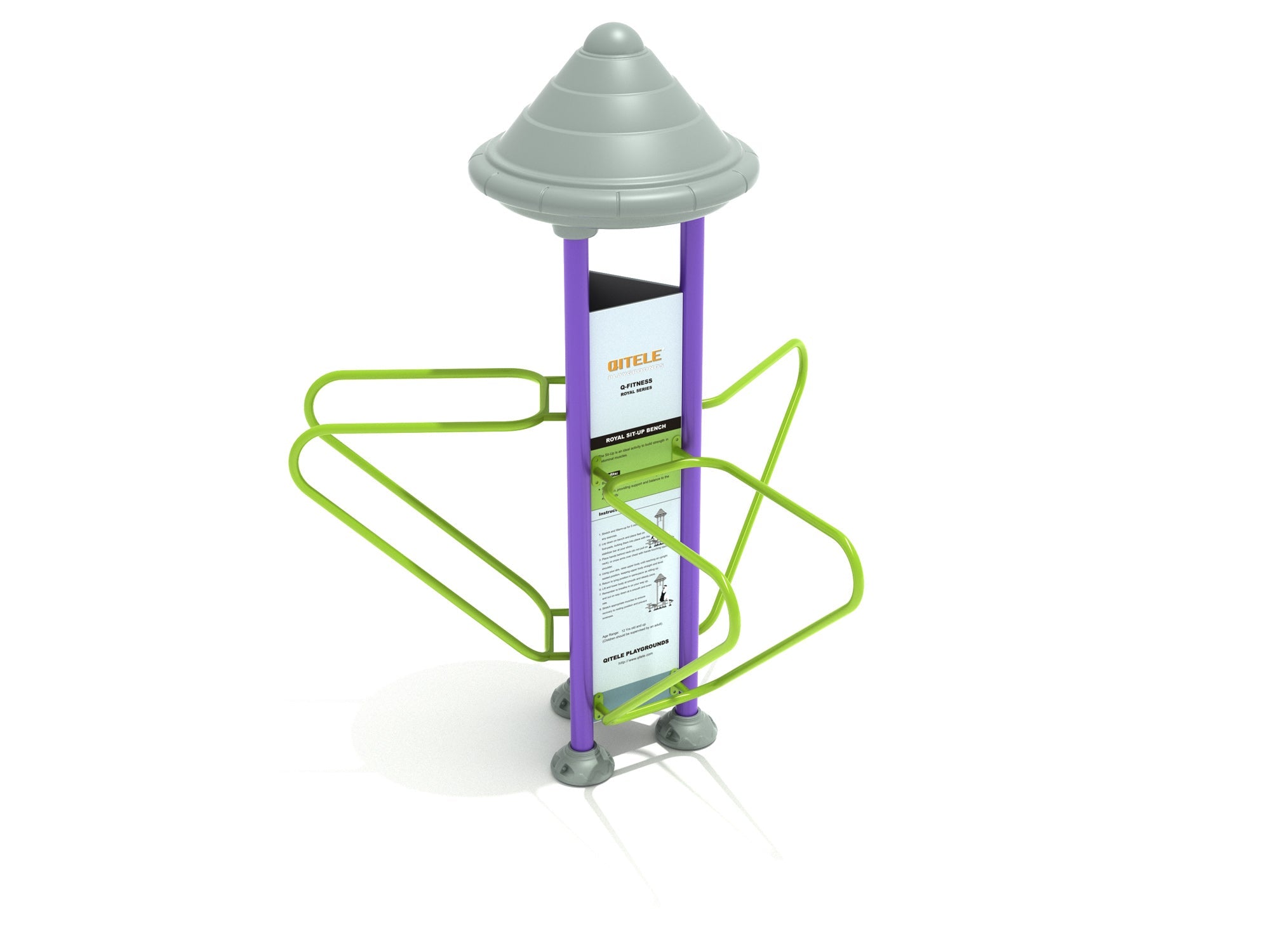 Playground Equipment Royal Triple Station Dip SKU PFT035