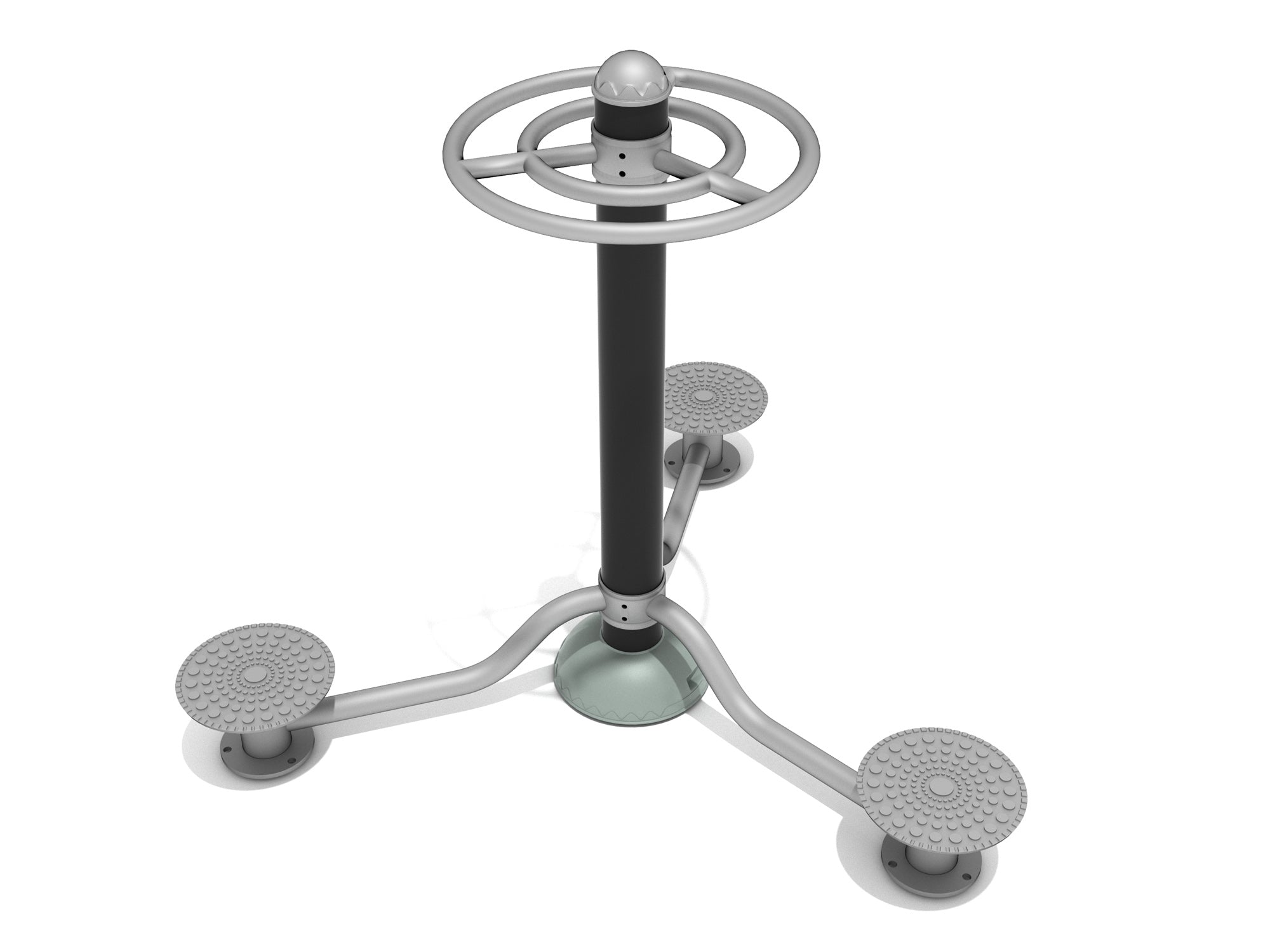 Playground Equipment Triple Station Torso Twist SKU PFT011
