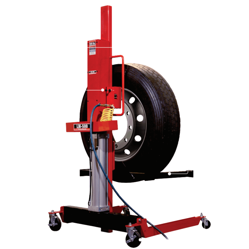 QSP Heavy Duty Air Operated Tire & Wheel Lift SKU LM-500