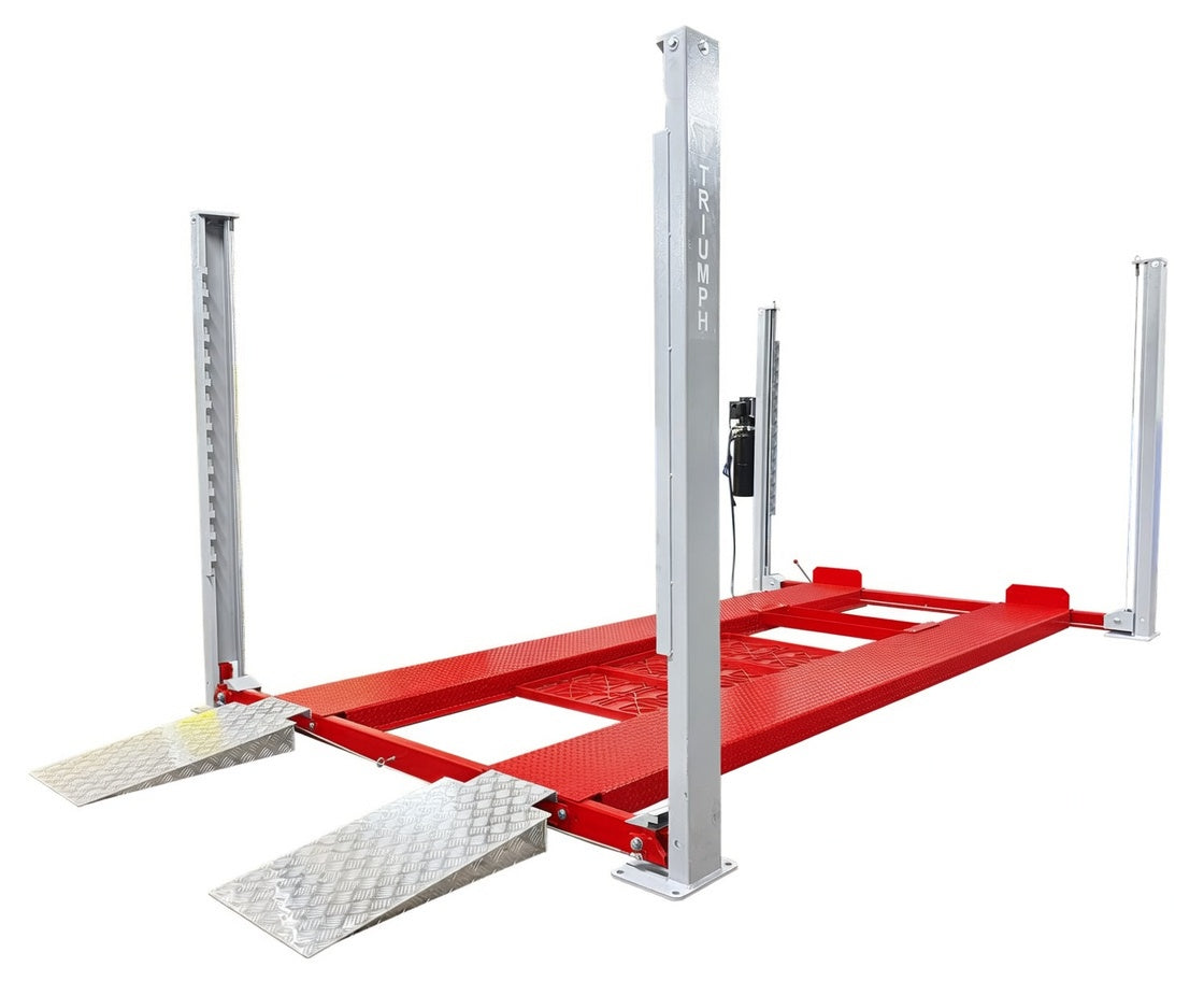 Triumph 8,000lb 4 Post Lift, Custom Color, USA Made SKU USA8000
