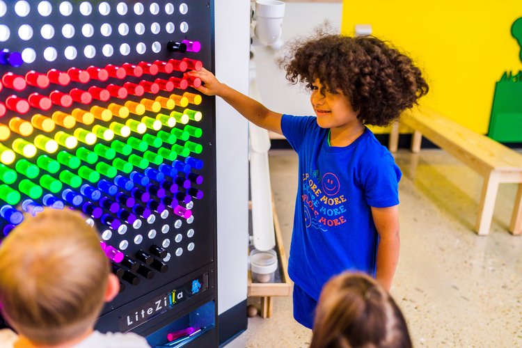 LiteZilla Giant Lite Brite, Interactive Light Wall Canvas