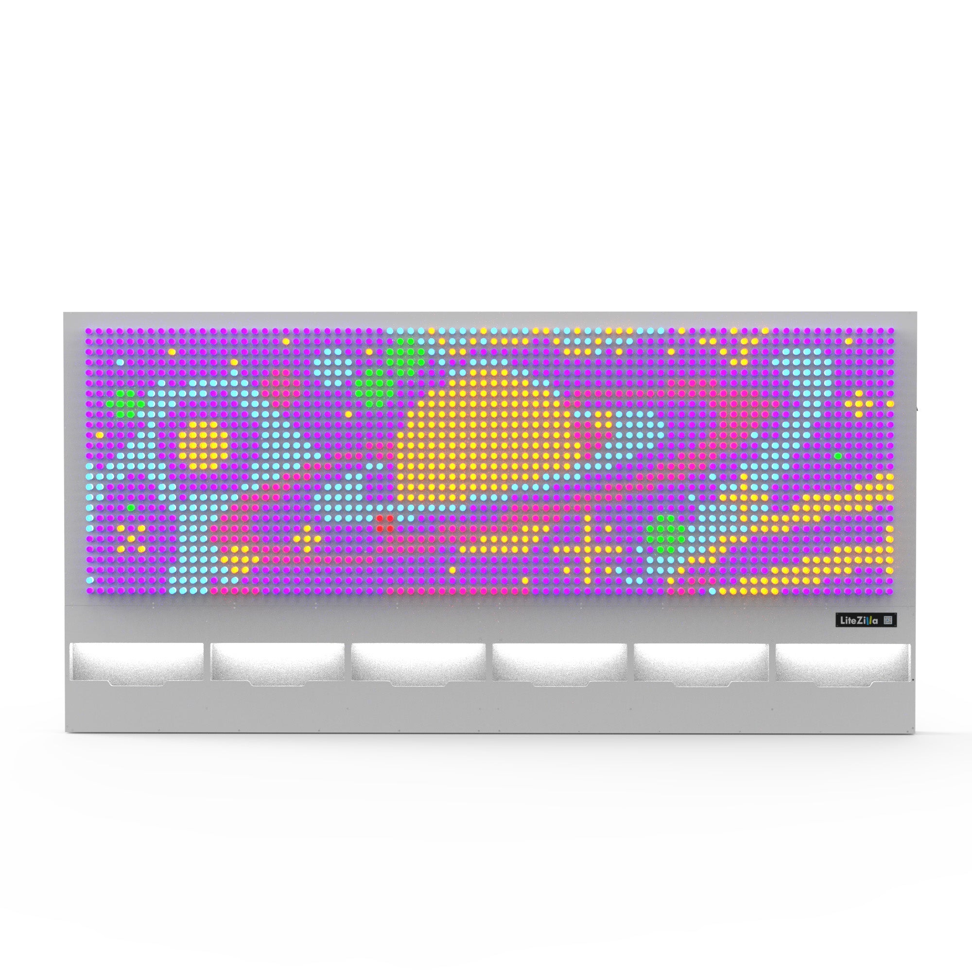 LiteZilla Giant Lite Brite, Interactive Light Wall Canvas
