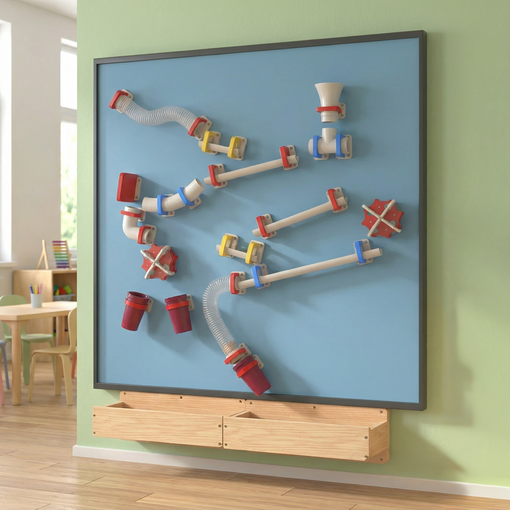LiteZilla MagWiz Magnet Wall Kidnetics Course Constructor SKU LZ-MAGWIZ-KID