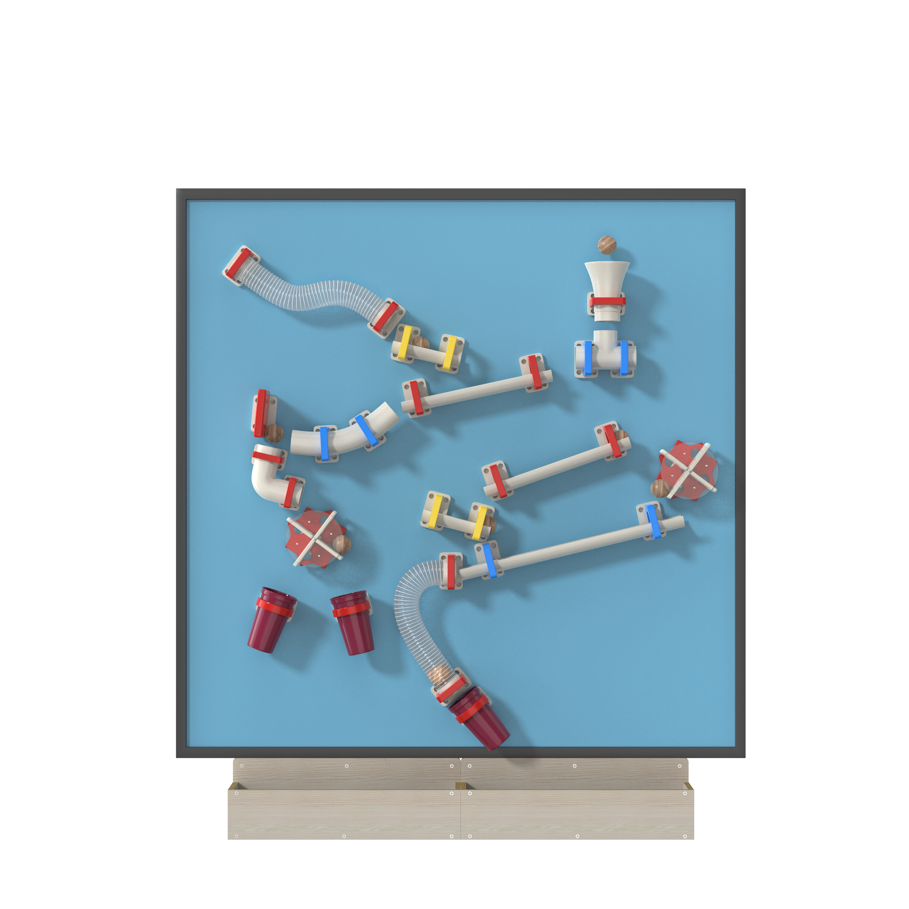 LiteZilla MagWiz Magnet Wall Kidnetics Course Constructor SKU LZ-MAGWIZ-KID