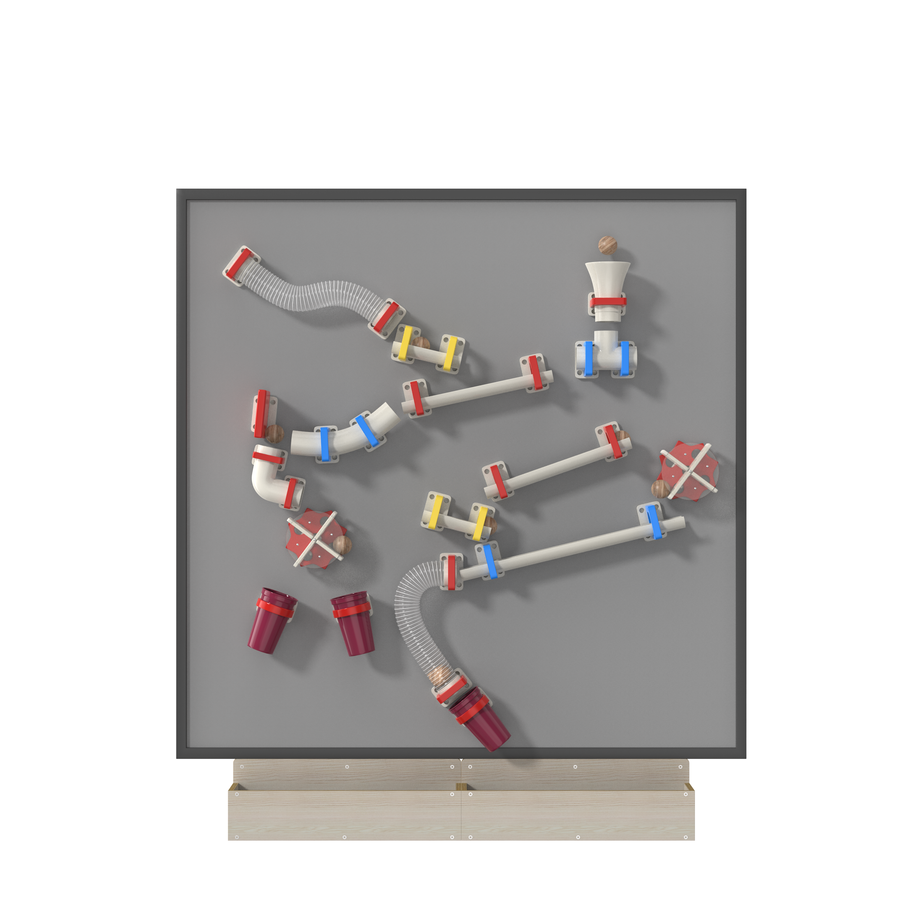 LiteZilla MagWiz Magnet Wall Kidnetics Course Constructor SKU LZ-MAGWIZ-KID