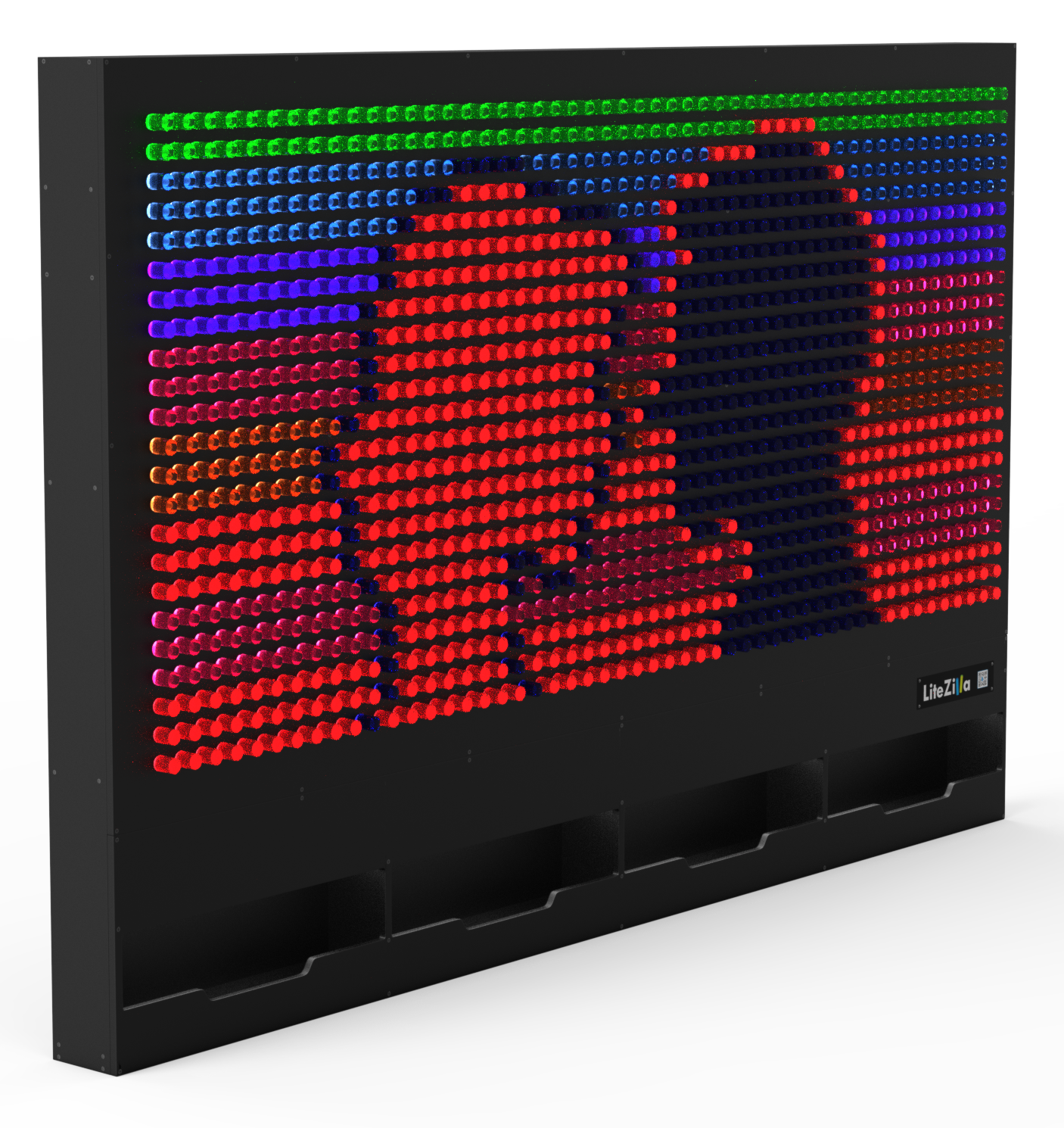 LiteZilla Giant Lite Brite, Interactive Light Wall Canvas