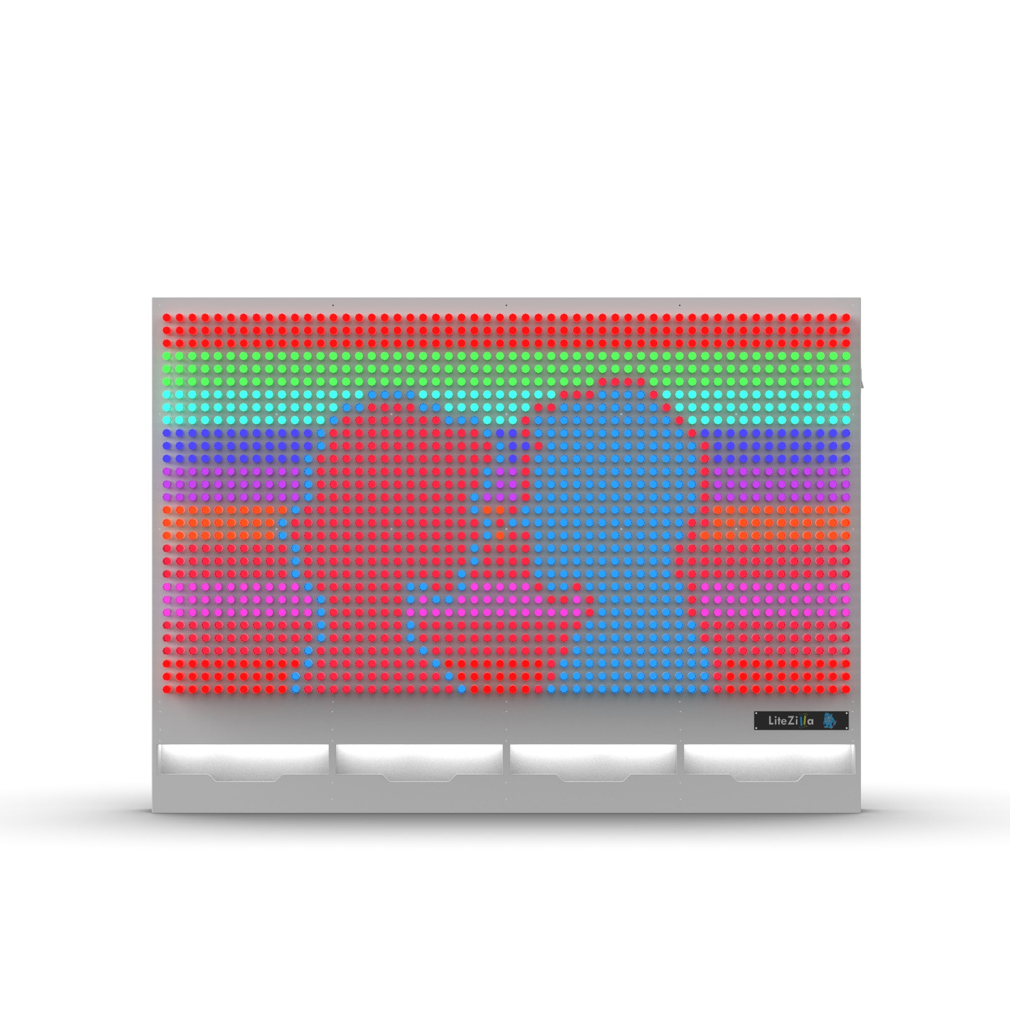 LiteZilla Giant Lite Brite, Interactive Light Wall Canvas