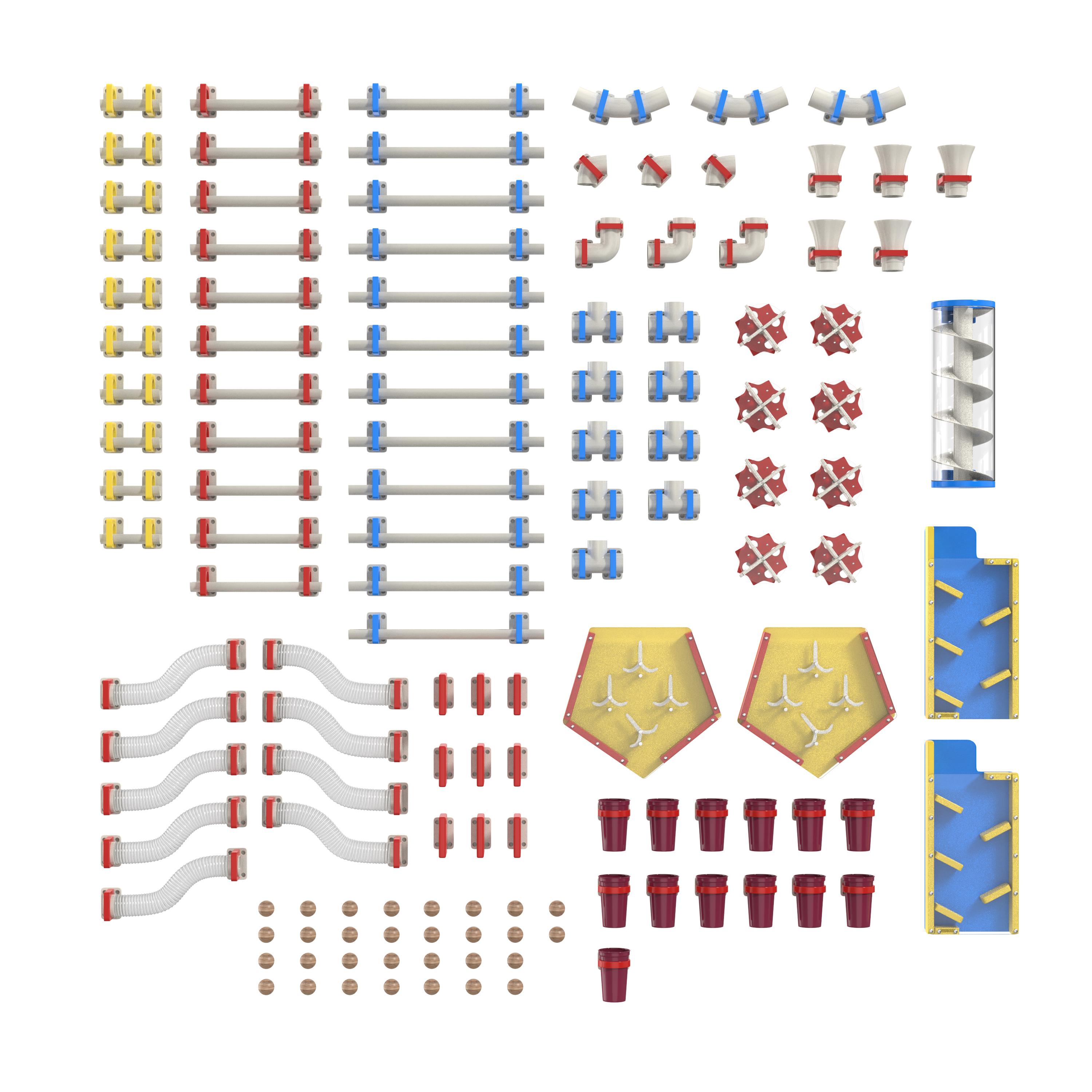 LiteZilla MagWiz Magnet Wall Kidnetics Course Constructor SKU LZ-MAGWIZ-KID
