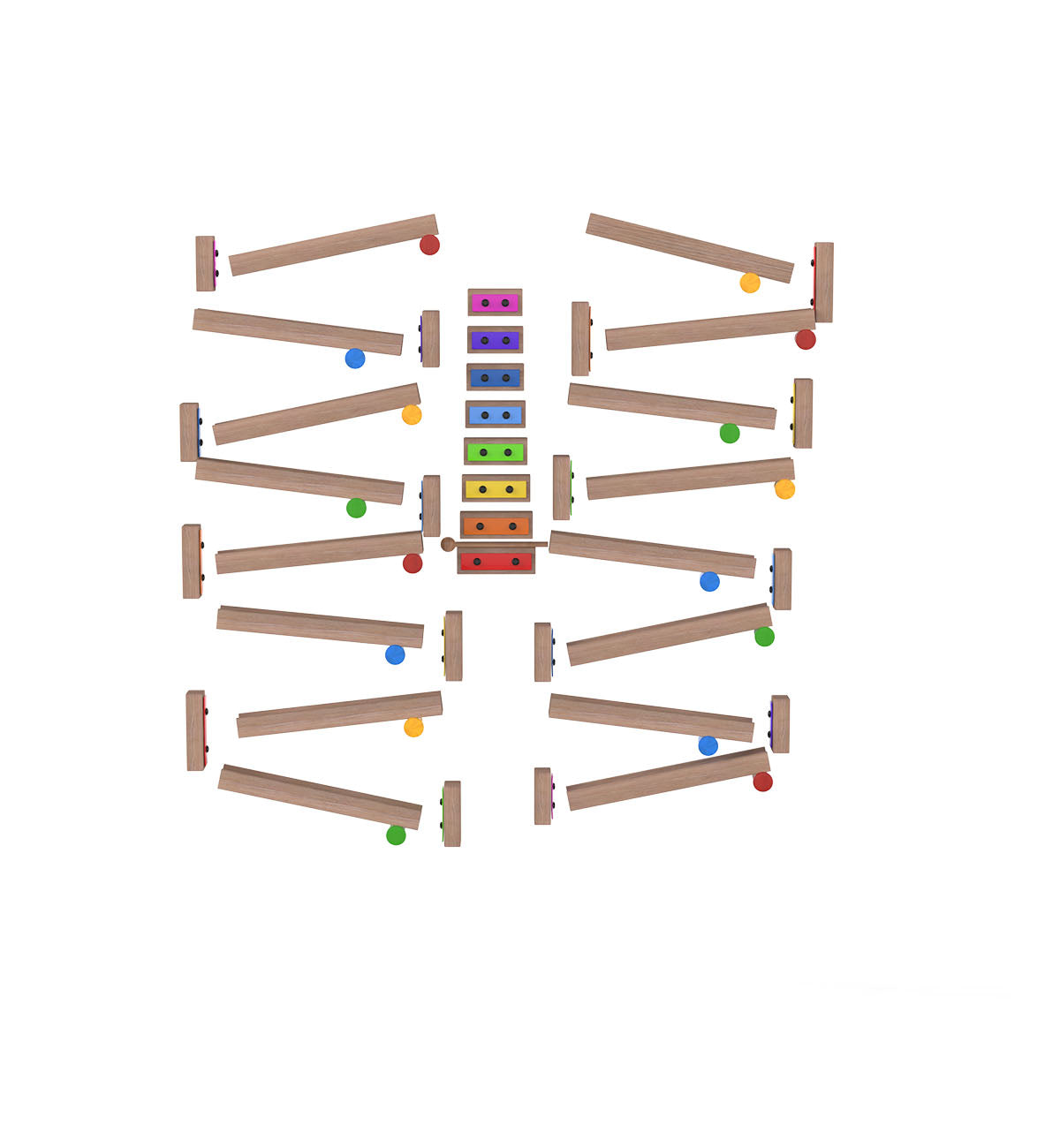 LiteZilla Kidworx Interactive Design À La Carte Game, Logic Blocks SKU LZ-KW