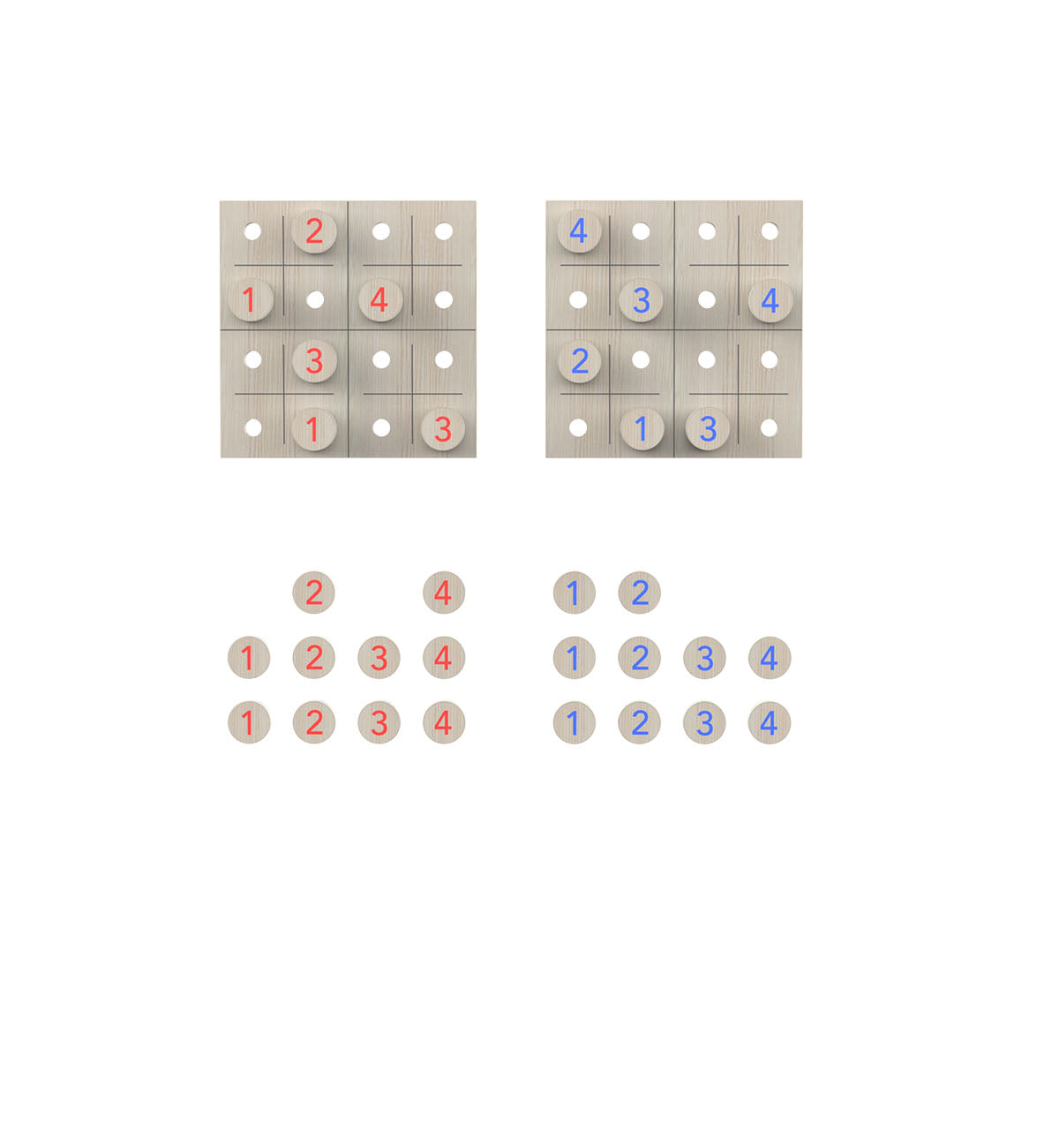 LiteZilla Kidworx Interactive Design À La Carte Game, Logic Blocks SKU LZ-KW