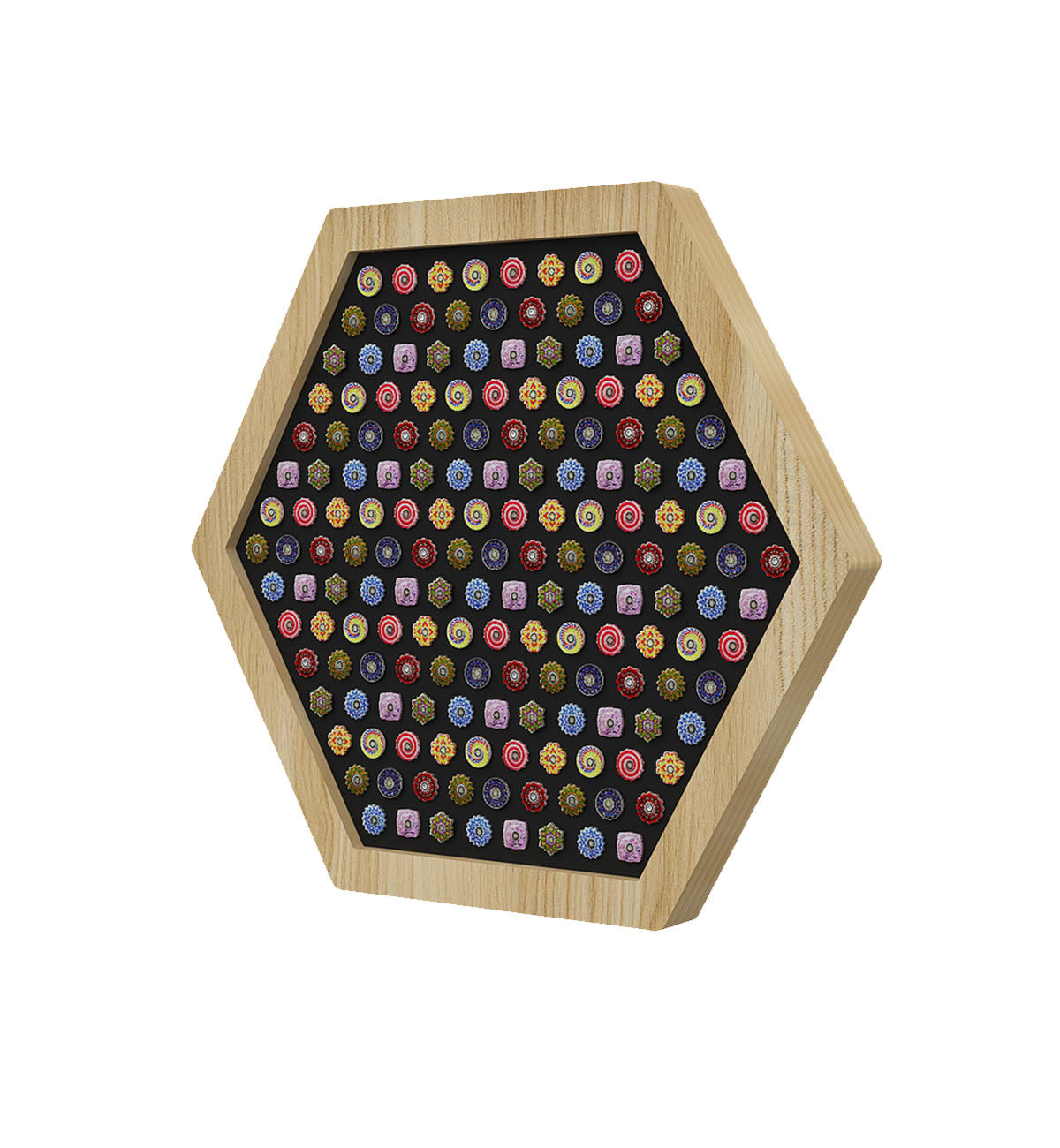 LiteZilla Multi Sensory Hexagon Panels SKU LZ-HEX