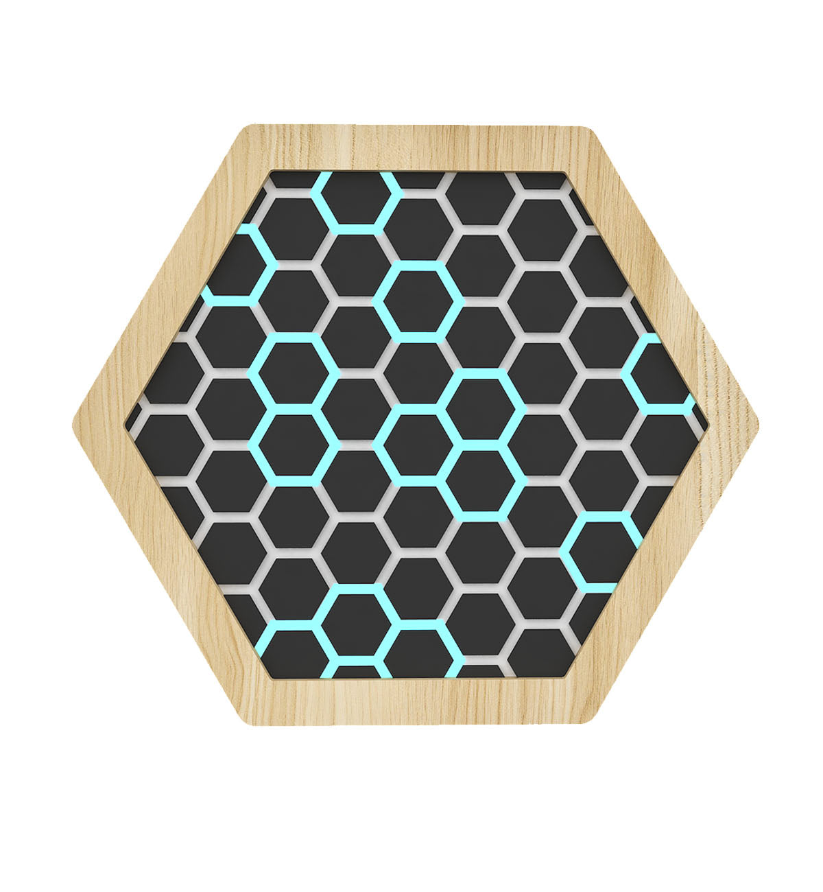 LiteZilla Multi Sensory Hexagon Panels SKU LZ-HEX