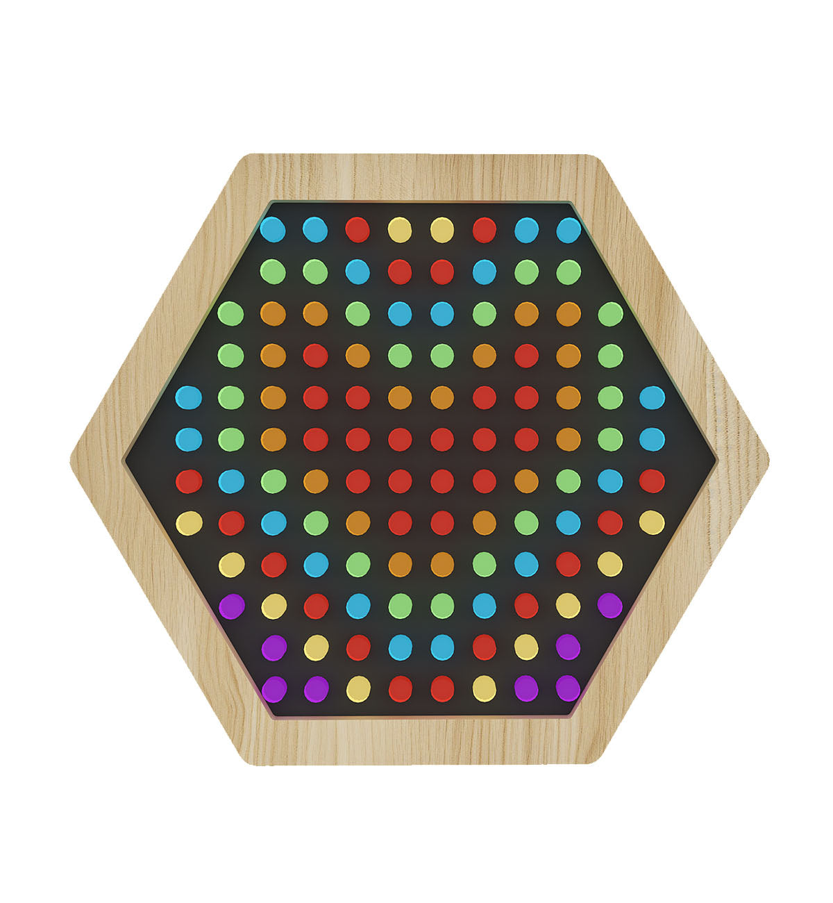 LiteZilla Multi Sensory Hexagon Panels SKU LZ-HEX