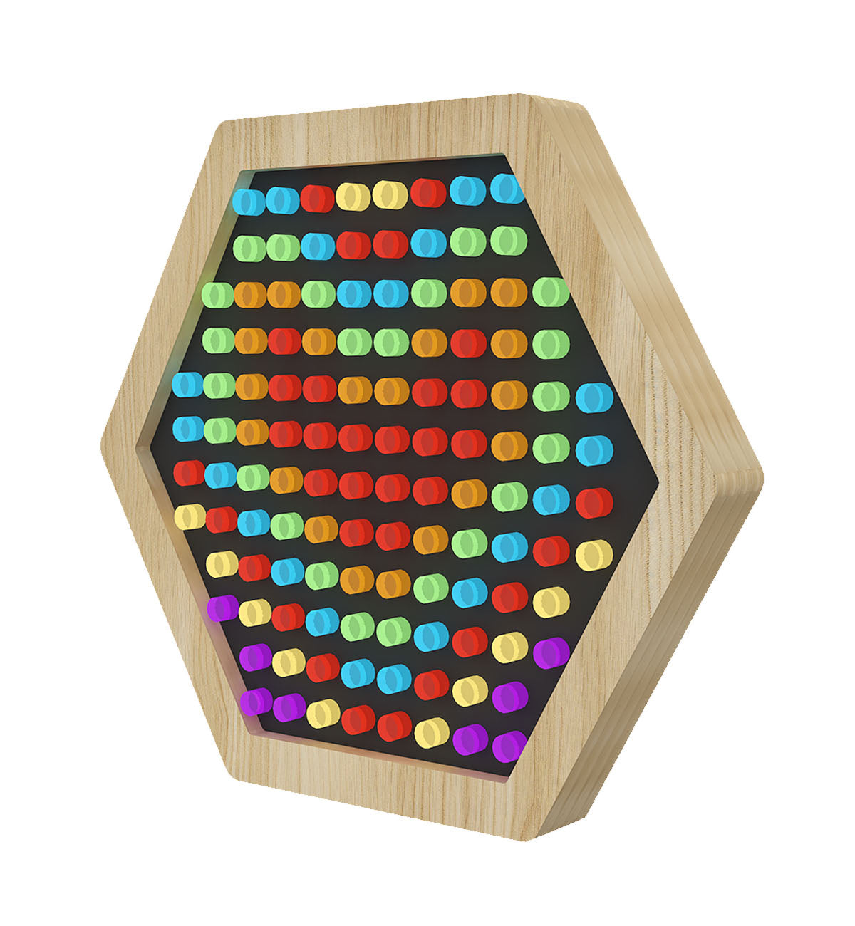 LiteZilla Multi Sensory Hexagon Panels SKU LZ-HEX