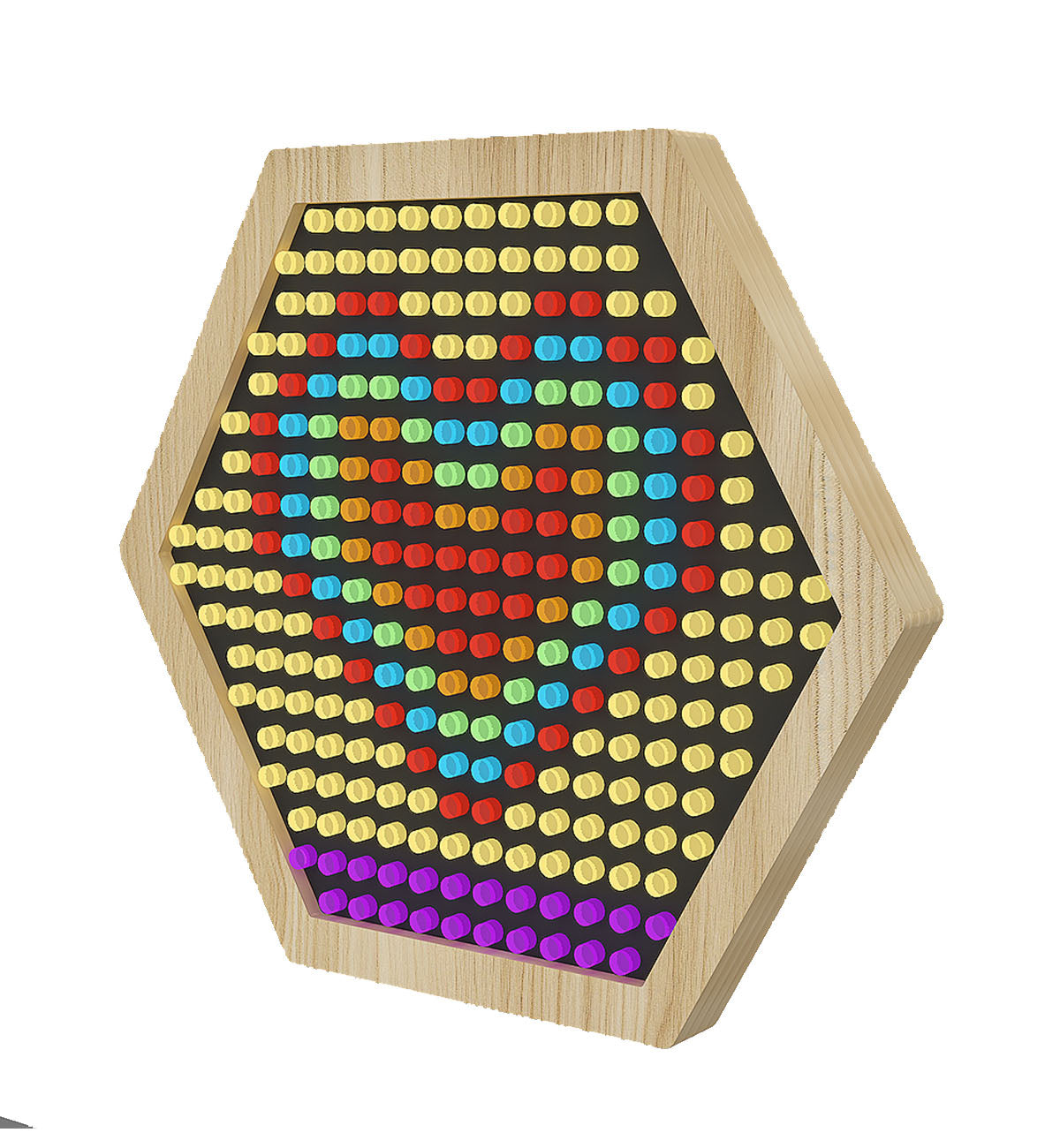 LiteZilla Multi Sensory Hexagon Panels SKU LZ-HEX