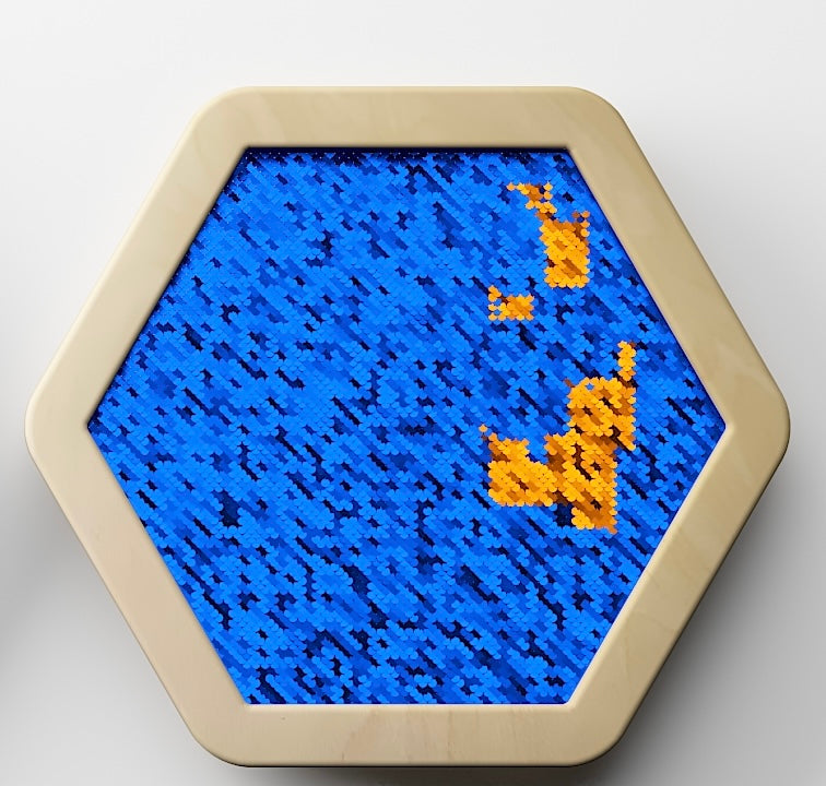 LiteZilla Multi Sensory Hexagon Panels SKU LZ-HEX