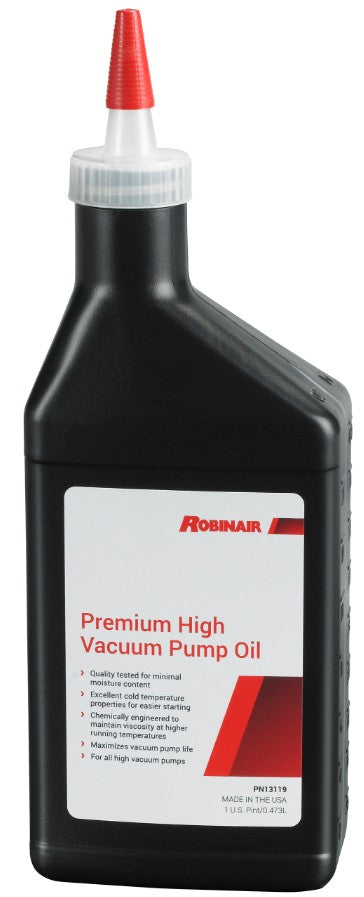Robinair 13119-16OZ  Premium High Vacuum Pump Oil SKU ROB13119