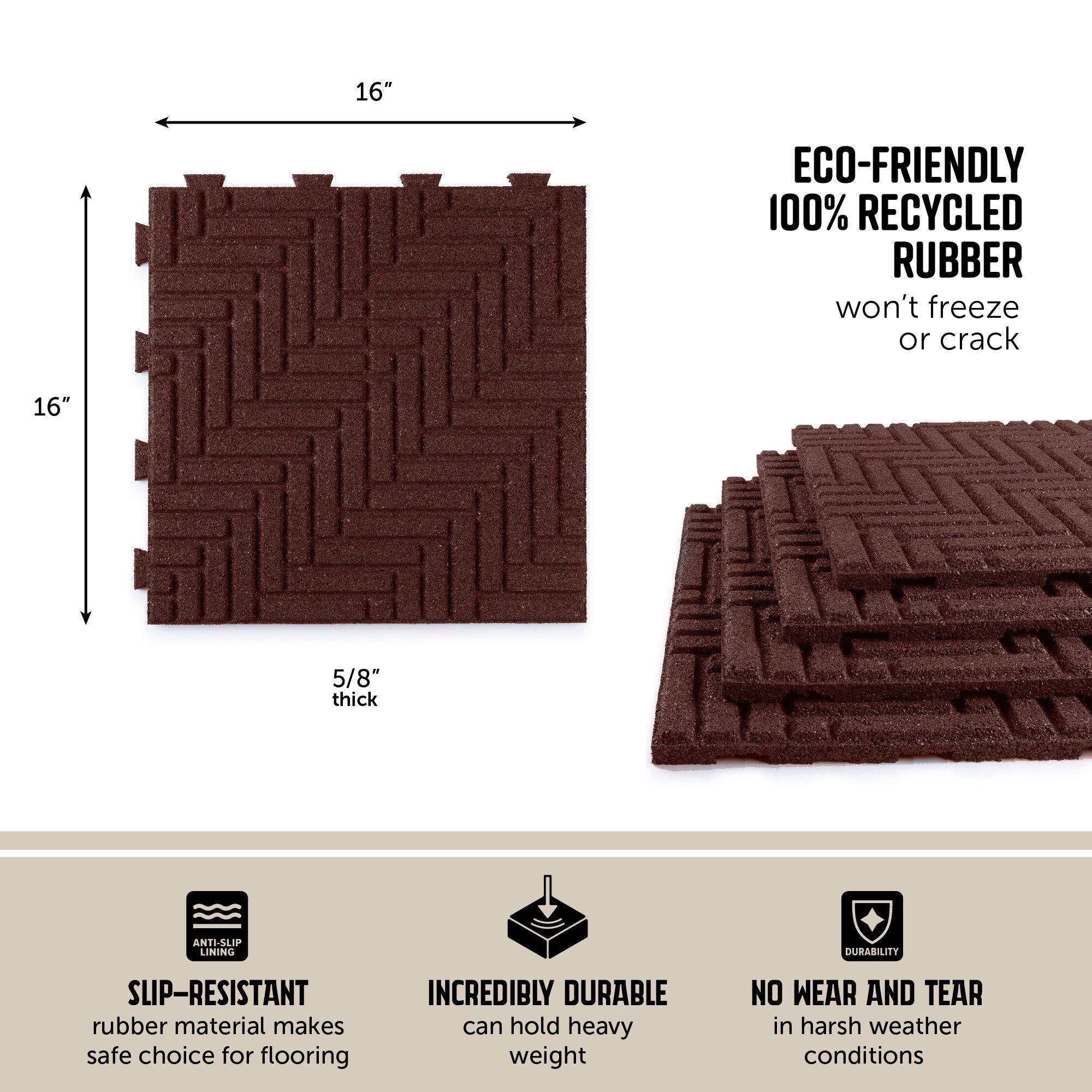 Ground Smart SmartLoc Pavers 16" SKU GSPaverSL16