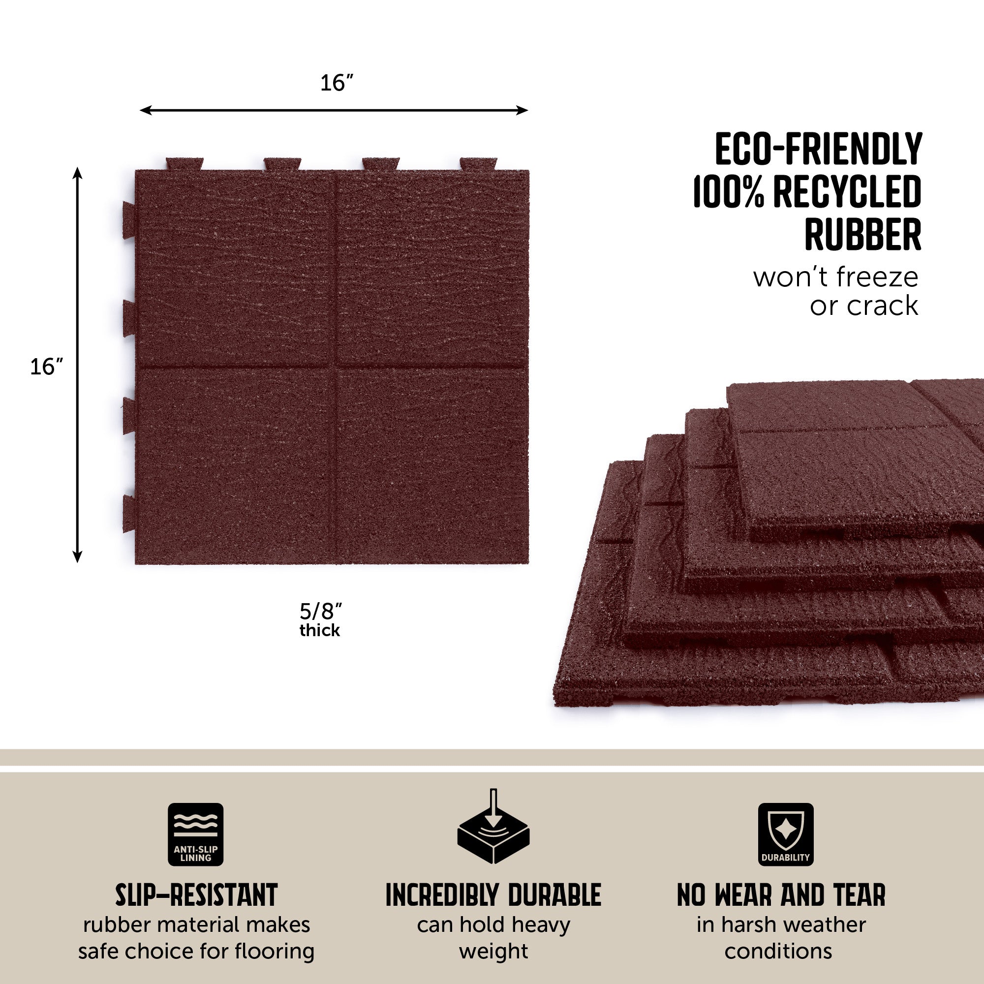 Ground Smart SmartLoc Pavers 16" SKU GSPaverSL16