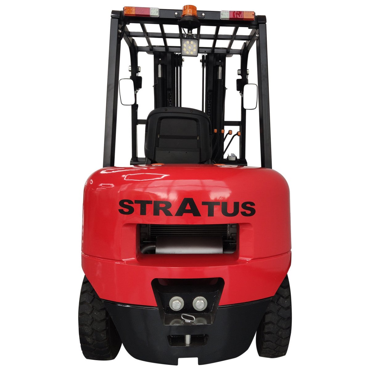 Stratus 6,600 lbs Diesel Fork Lift, Kohler Diesel Engine, Side Shift, Fork Positioner SKU SAE-F66D