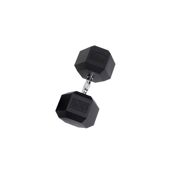 Body Solid Rubber Hex Dumbbells SKU SDR(Size)