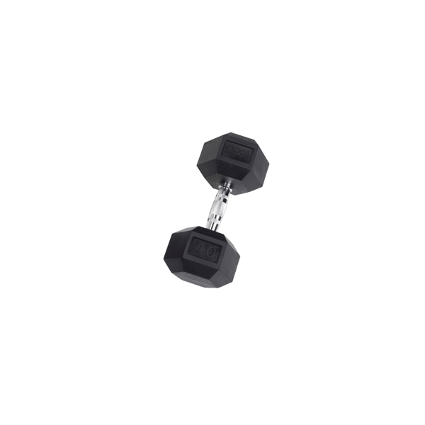 Body Solid Rubber Hex Dumbbells SKU SDR(Size)