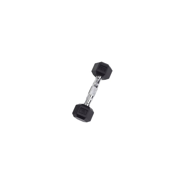 Body Solid Rubber Hex Dumbbells SKU SDR(Size)