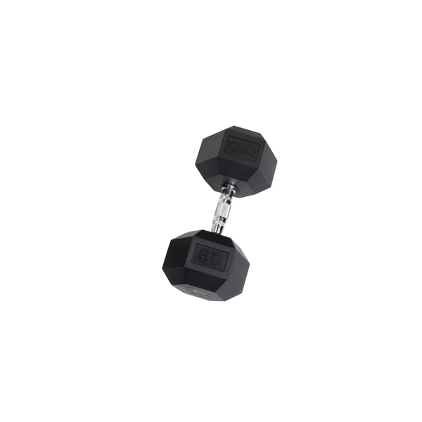 Body Solid Rubber Hex Dumbbells SKU SDR(Size)