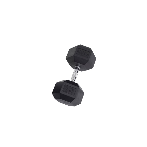 Body Solid Rubber Hex Dumbbells SKU SDR(Size)