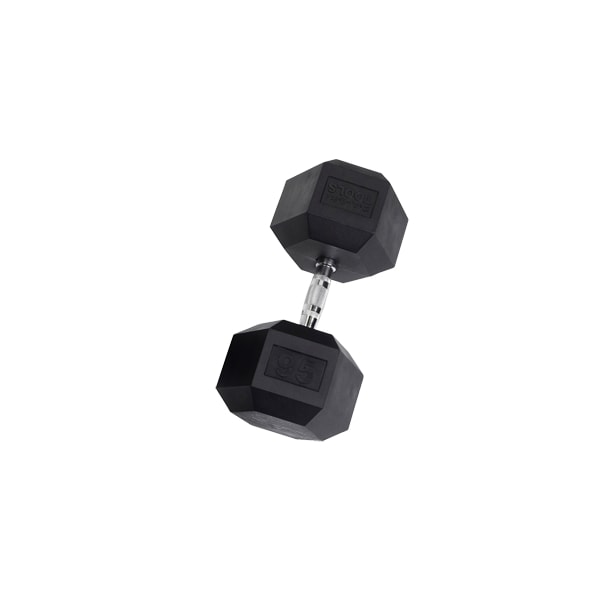 Body Solid Rubber Hex Dumbbells SKU SDR(Size)