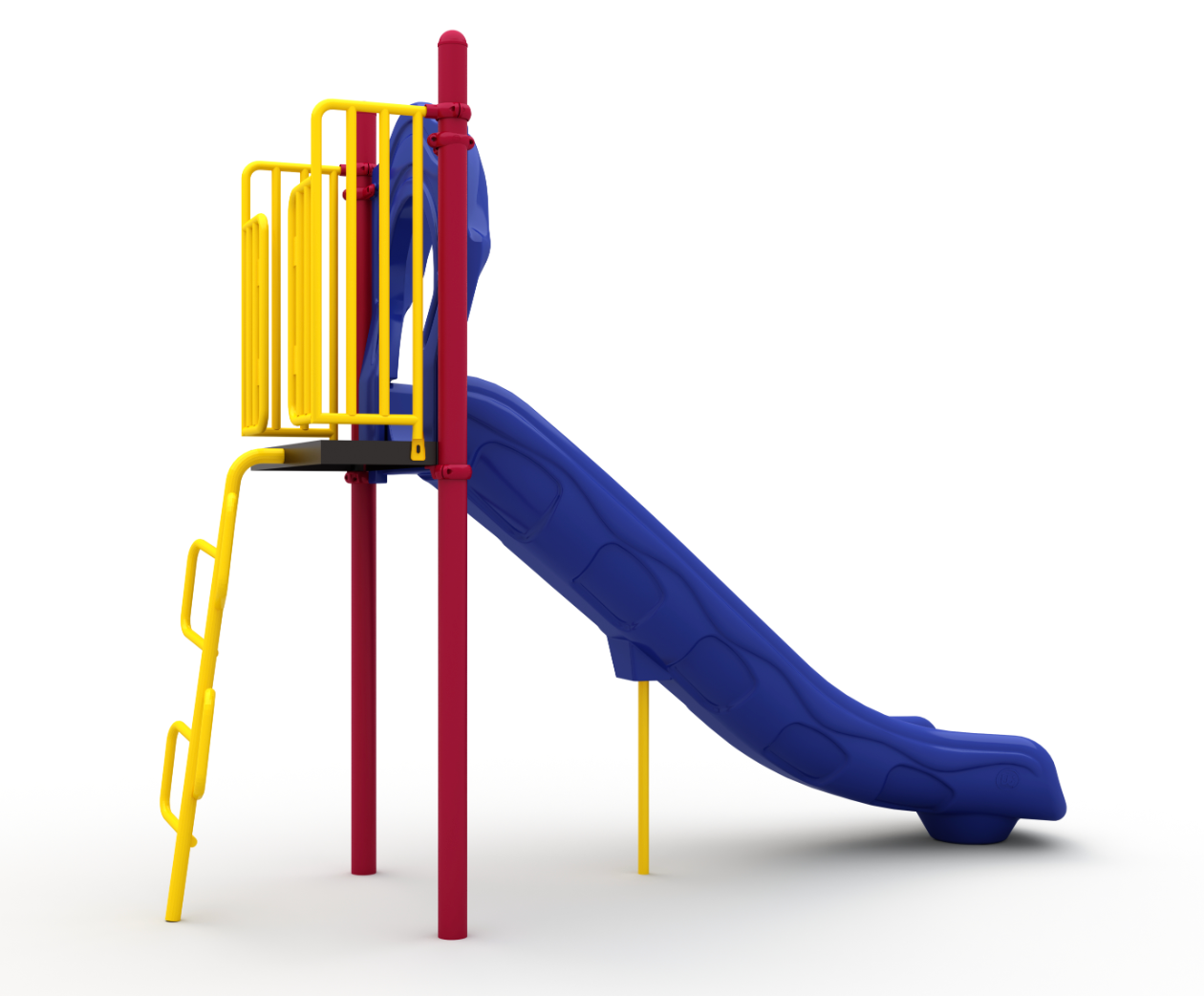 Wisdom 5 Foot Freestanding Single Slide SKU QSFS-SL6001WC