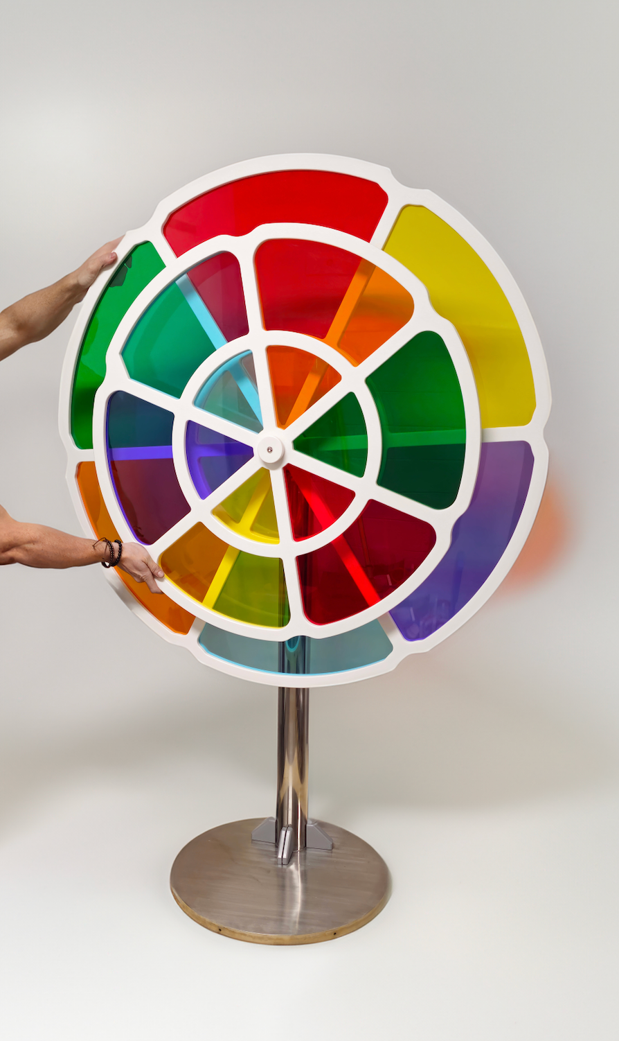 LiteZilla ChromaWheel Kaleidoscopic Spin SKU LZ-CHRMWHL