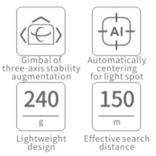 CZI DJI Drone Spotlight Searchlight DJI OSDK Payload GL60 Mini SKU CZI-GL60MINI