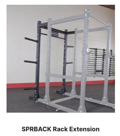 Body Solid Pro Clubline Commercial Power Rack SKU SPR1000