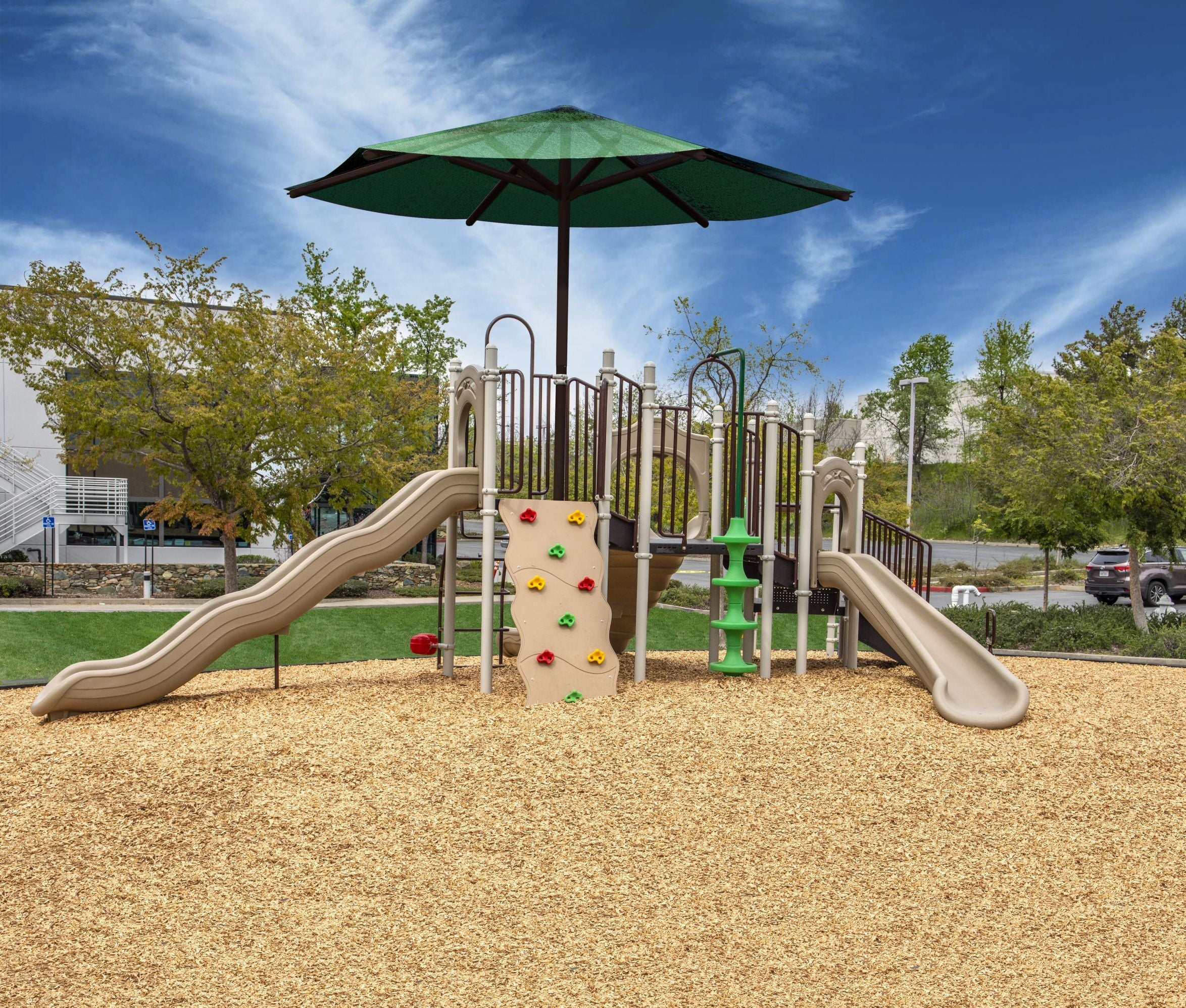 UltraPlay Slide Mountain Playground SKU UPLAY-043