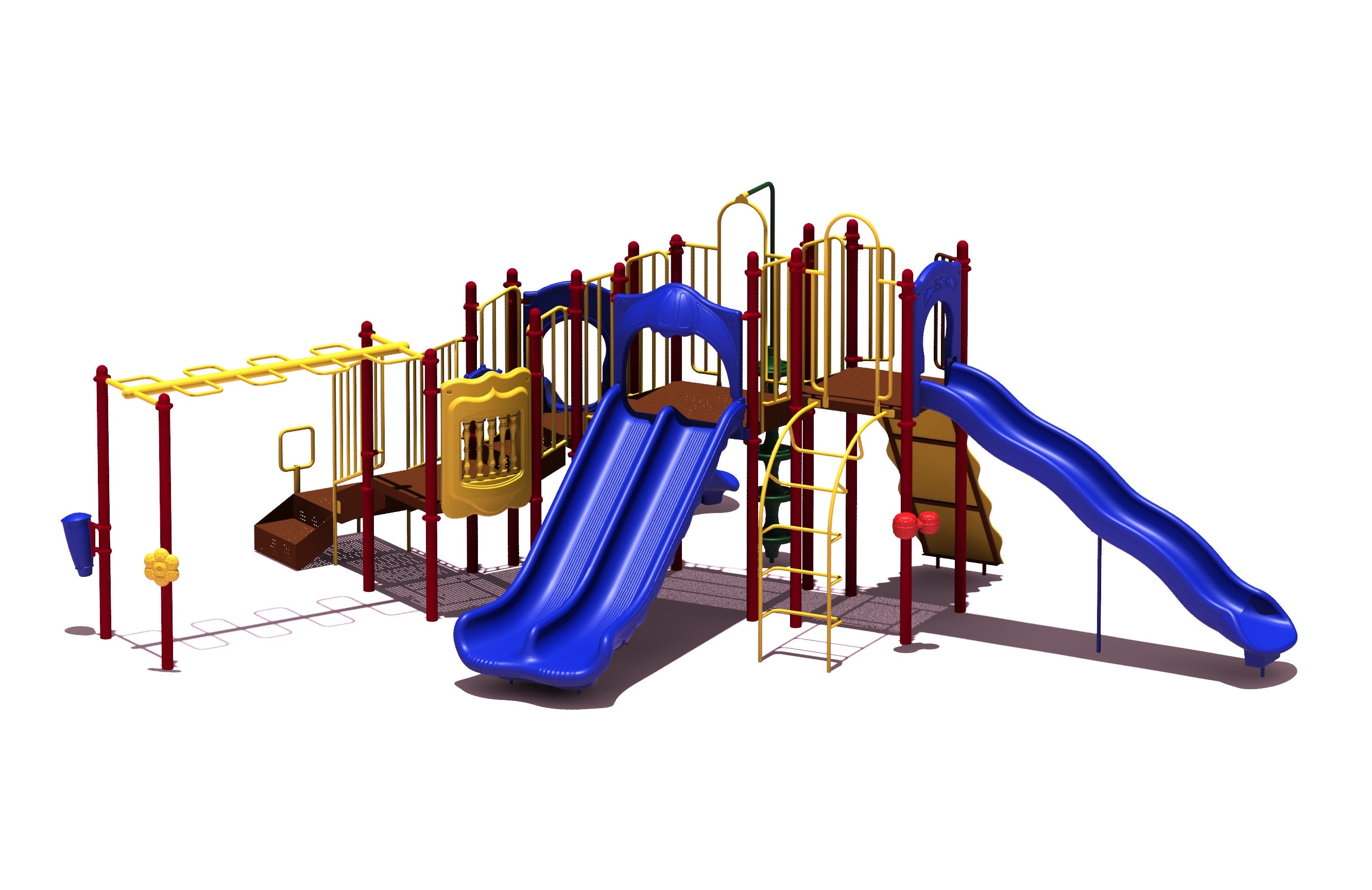 UltraPlay Slide Mountain Playground SKU UPLAY-043