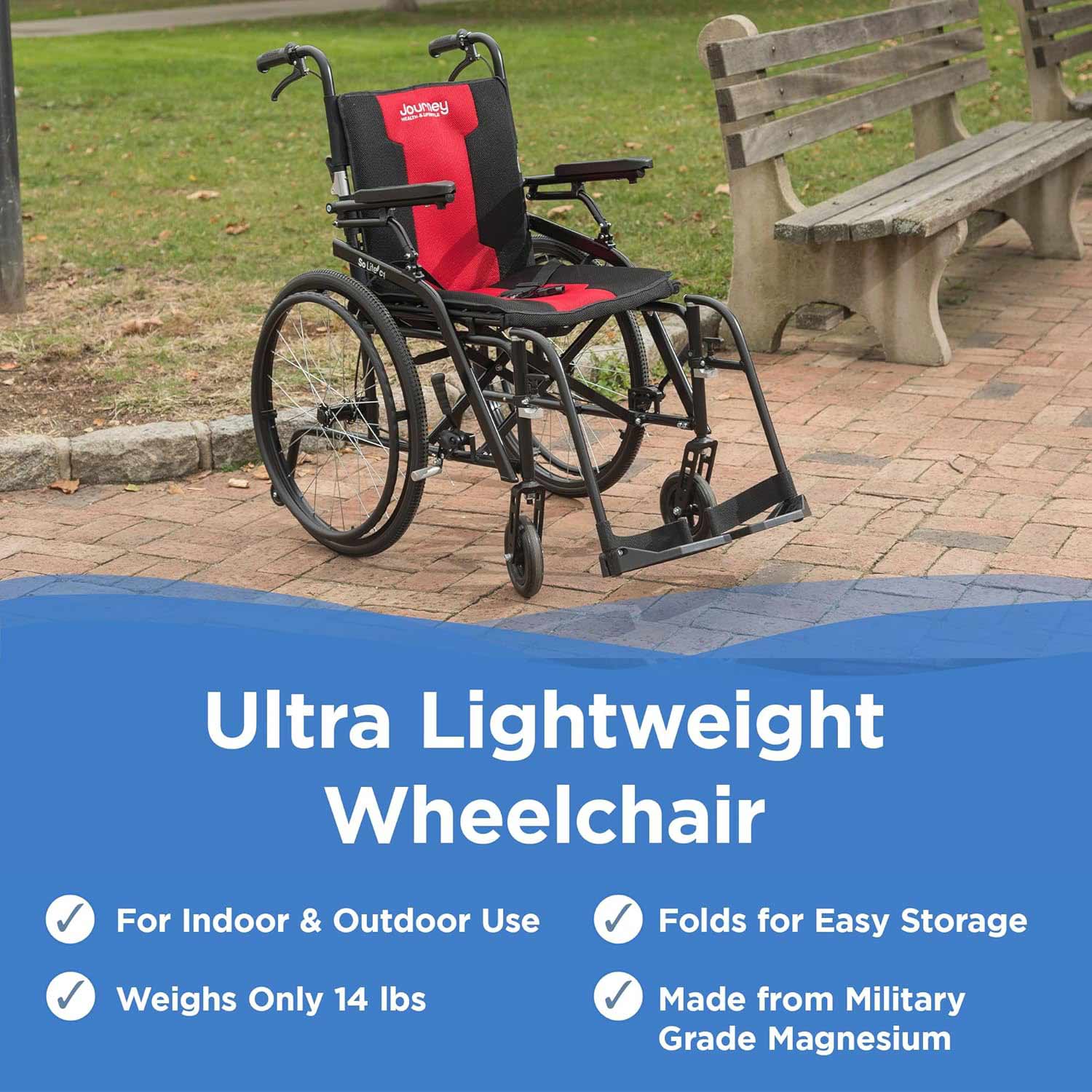 Journey Health & Lifestyle So Lite C2 Wheelchair SKU 8970