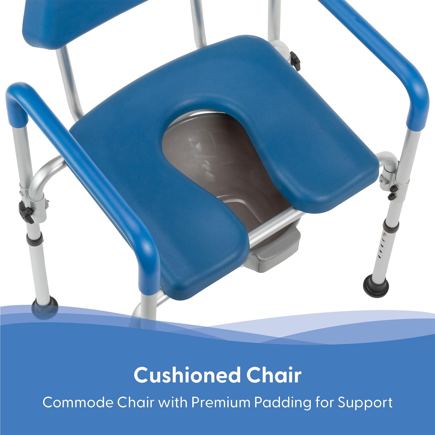 Journey Health & Lifestyle SoftSecure 3-in-1 Commode Chair SKU 33321