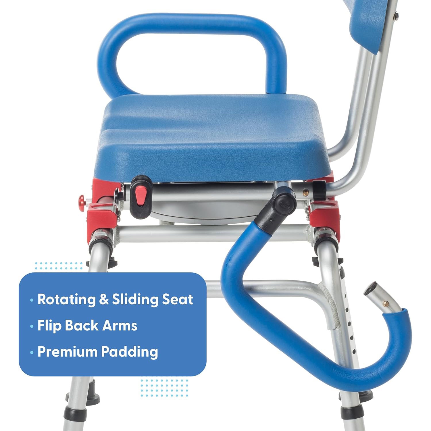 Journey Health & Lifestyle SoftSecure Rotating Transfer Bench SKU 33322