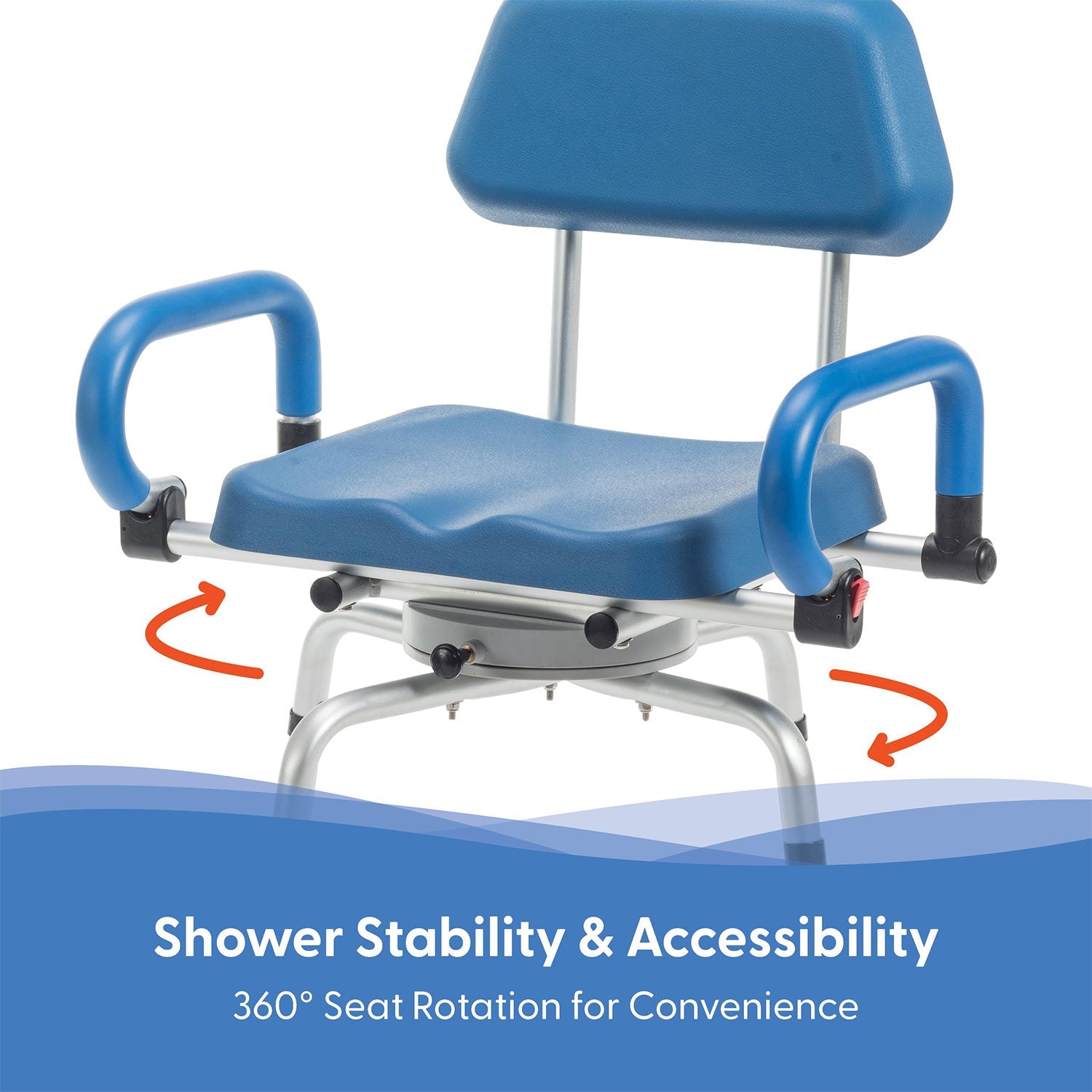 Journey Health & Lifestyle SoftSecure Rotating Shower Chair SKU 33323