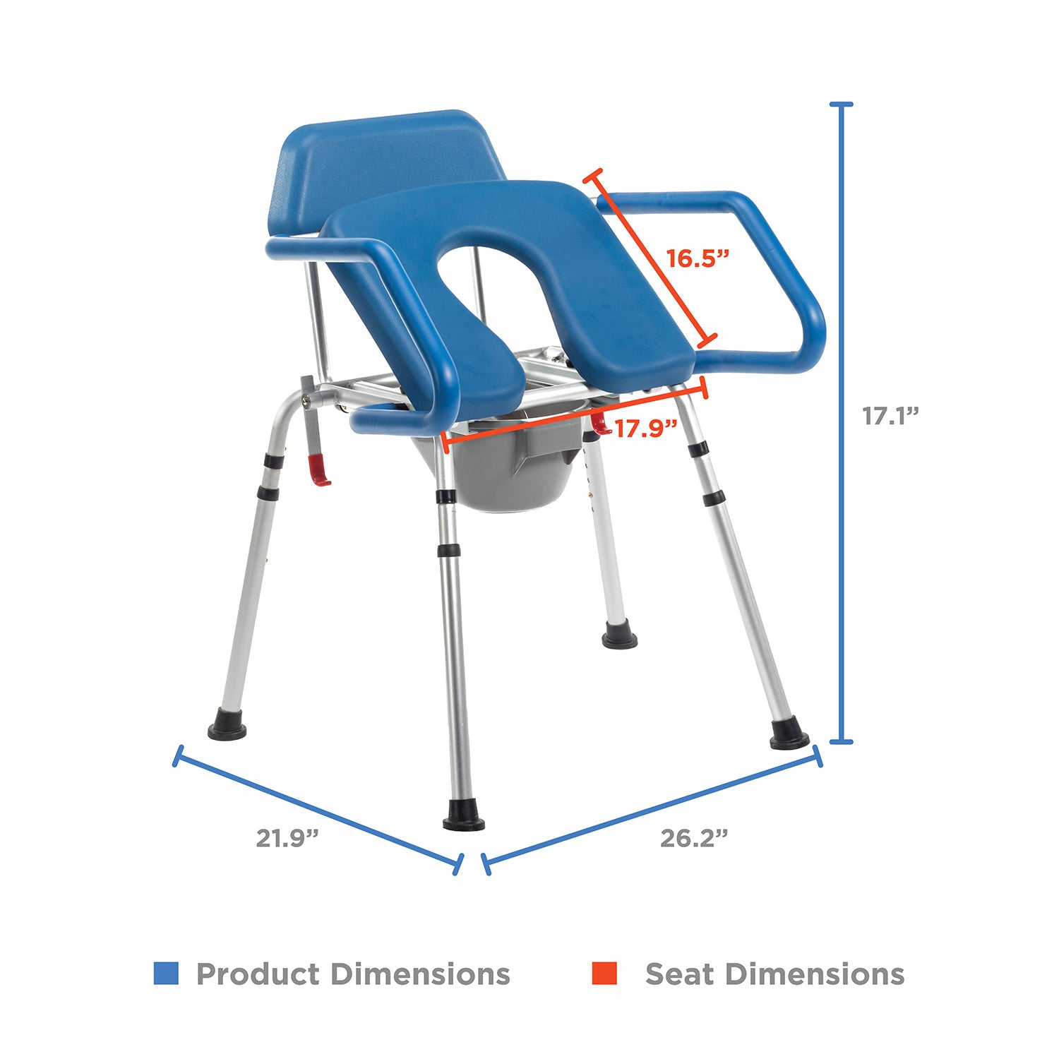 Journey Health & Lifestyle SoftSecure Uplift Toilet Assist Commode SKU 33320