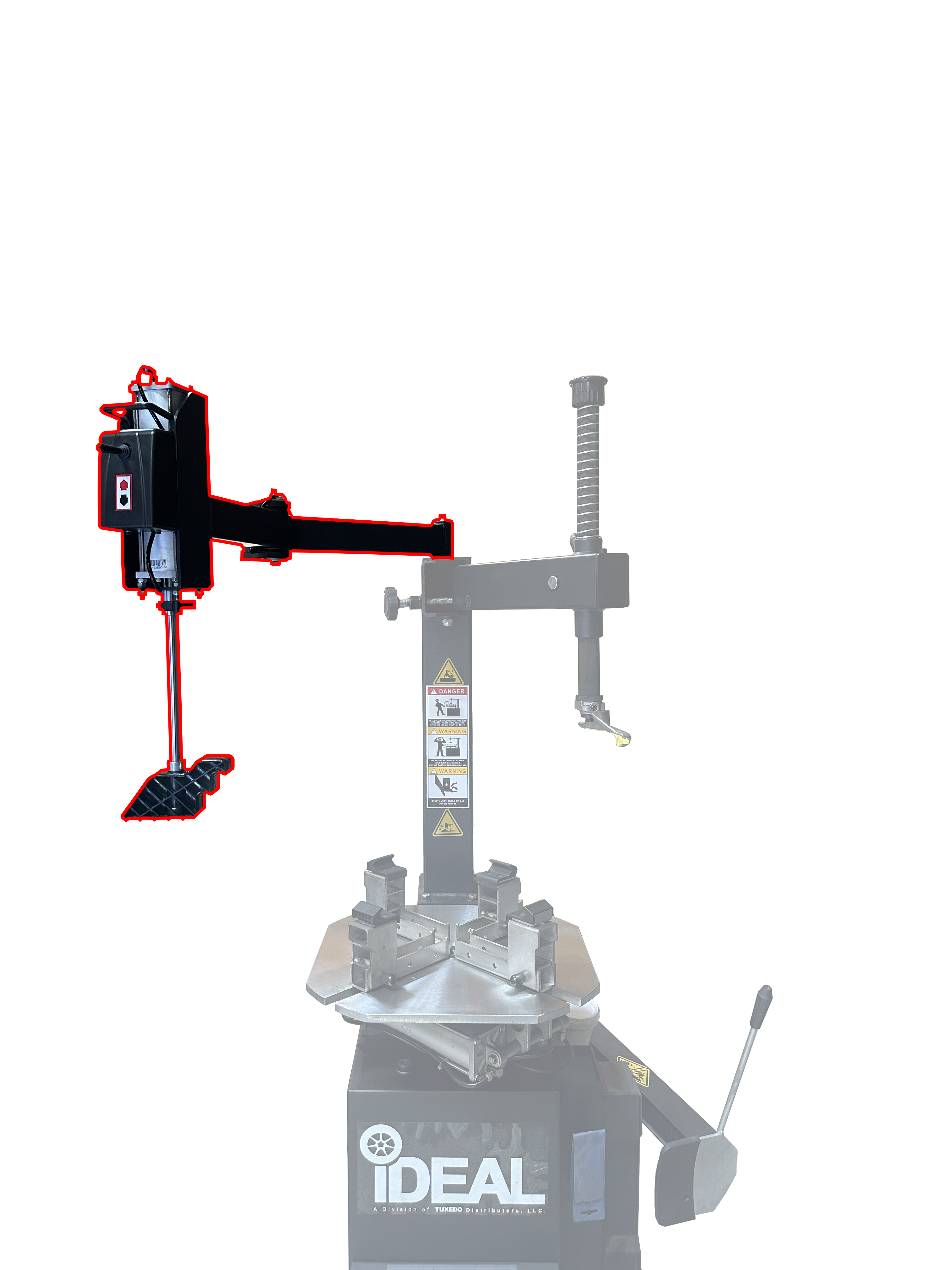 iDEAL Assist Press Arm Assy for TC-400M-B, TC-430 SKU TC-400M-B-PL230