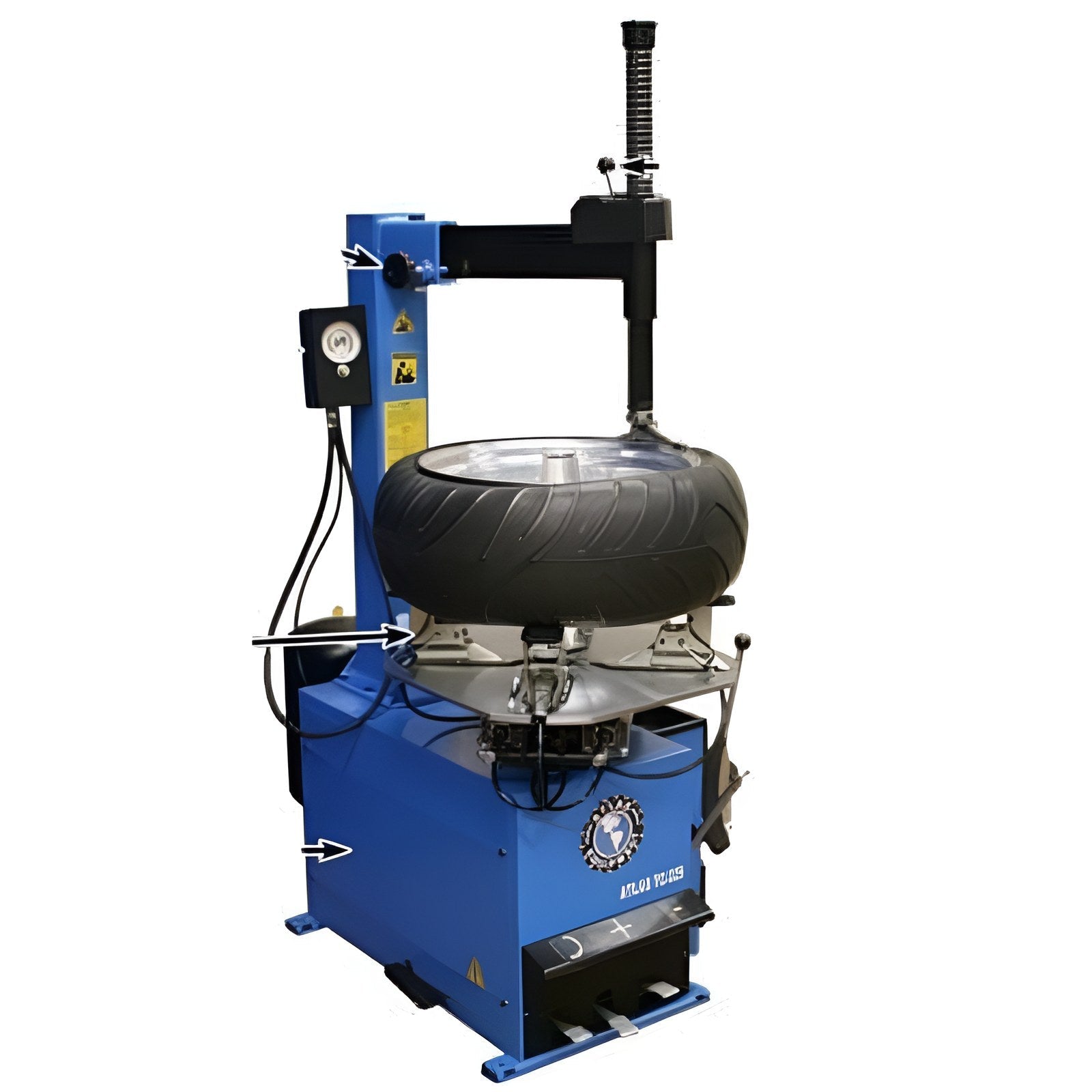 Atlas Rim-Clamp Tire Changer w/ Beadblaster SKU ATEATTC229