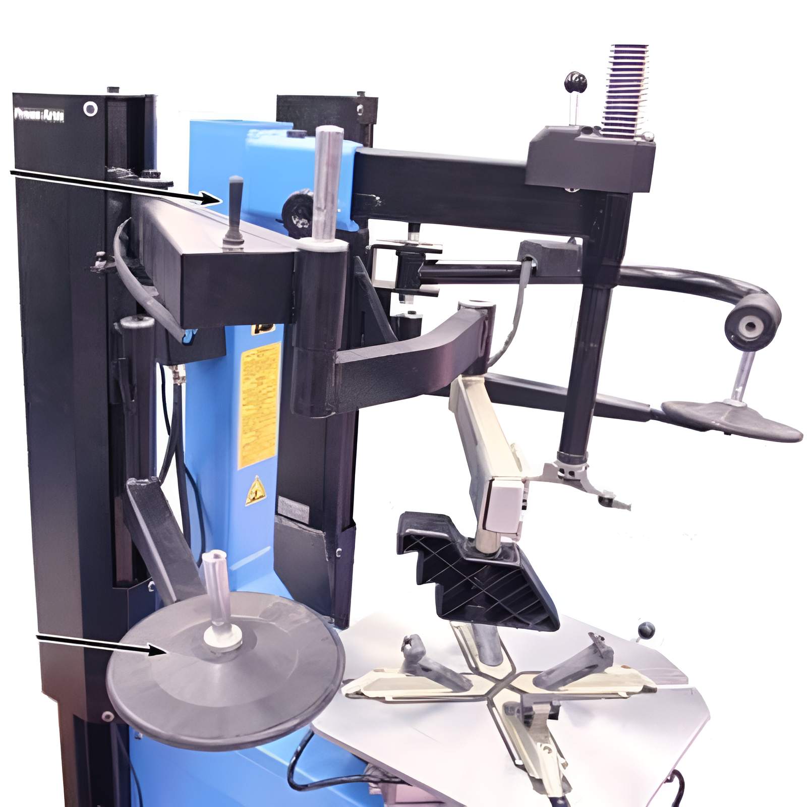 Atlas Rim-Clamp Tire Changer w/ Dual Assist Arms SKU ATETC229DAA