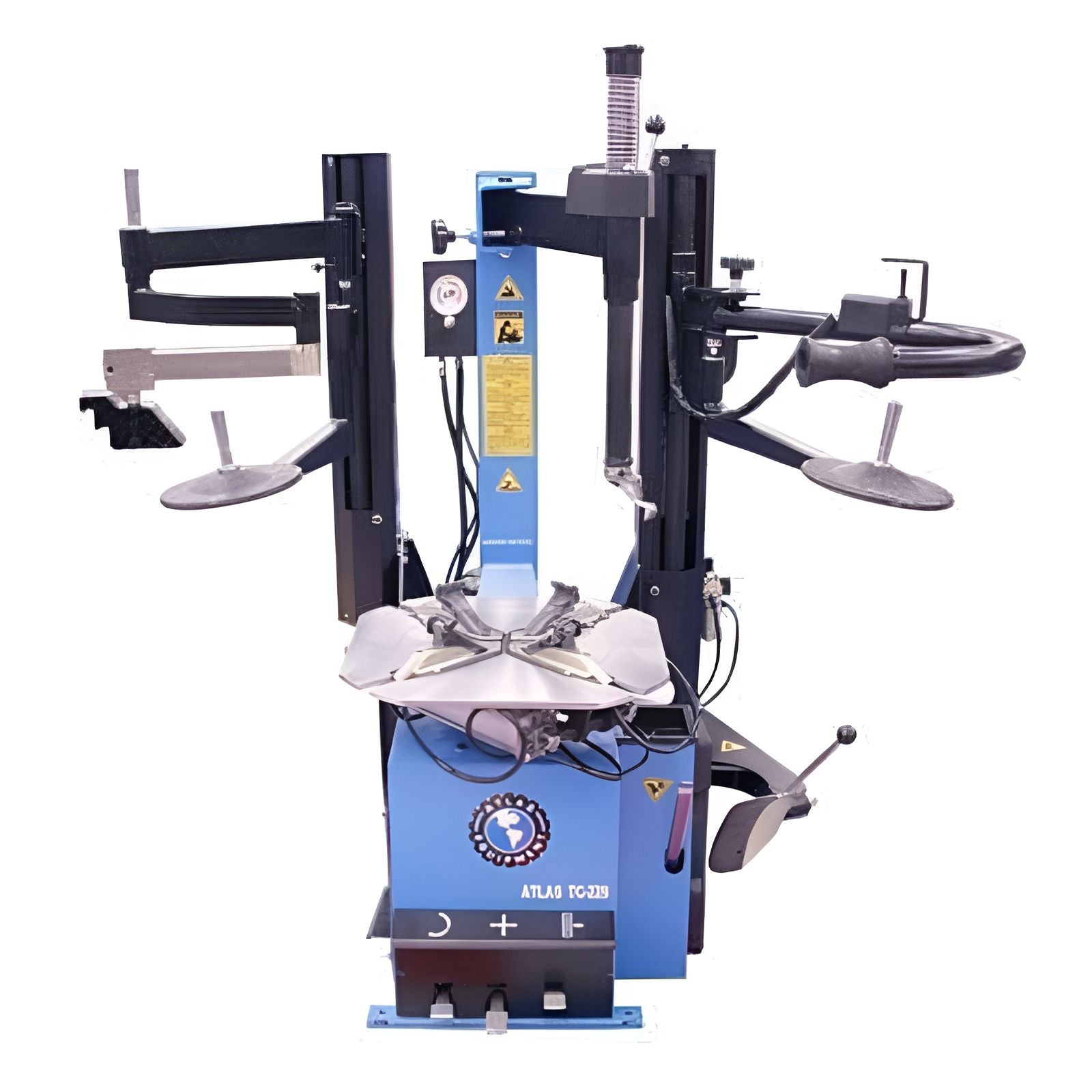 Atlas Rim-Clamp Tire Changer w/ Dual Assist Arms SKU ATETC229DAA