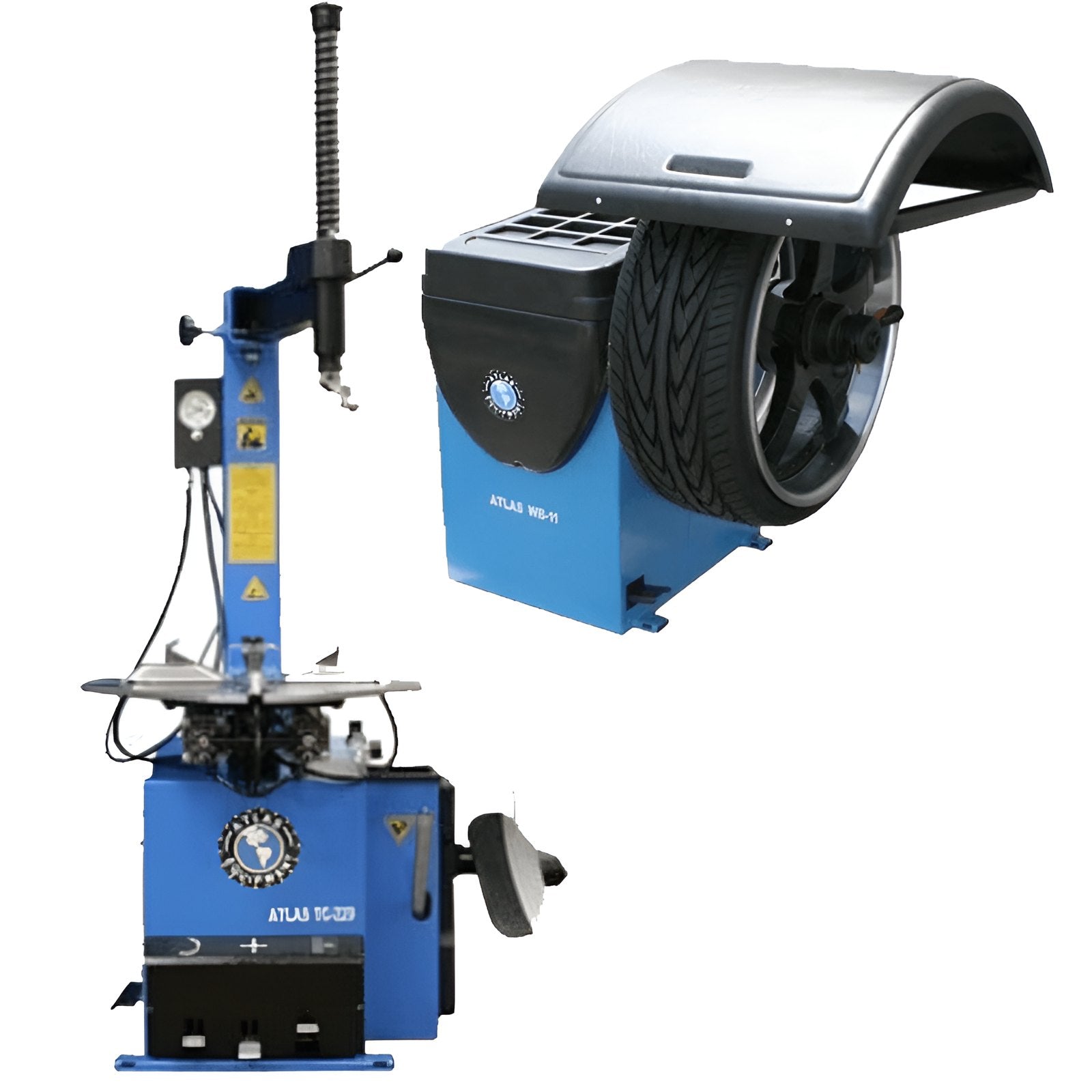 Atlas Tire Changer TC229 w/ Wheel Balancer WB11 Combo SKU ATETCWB-COMBO1