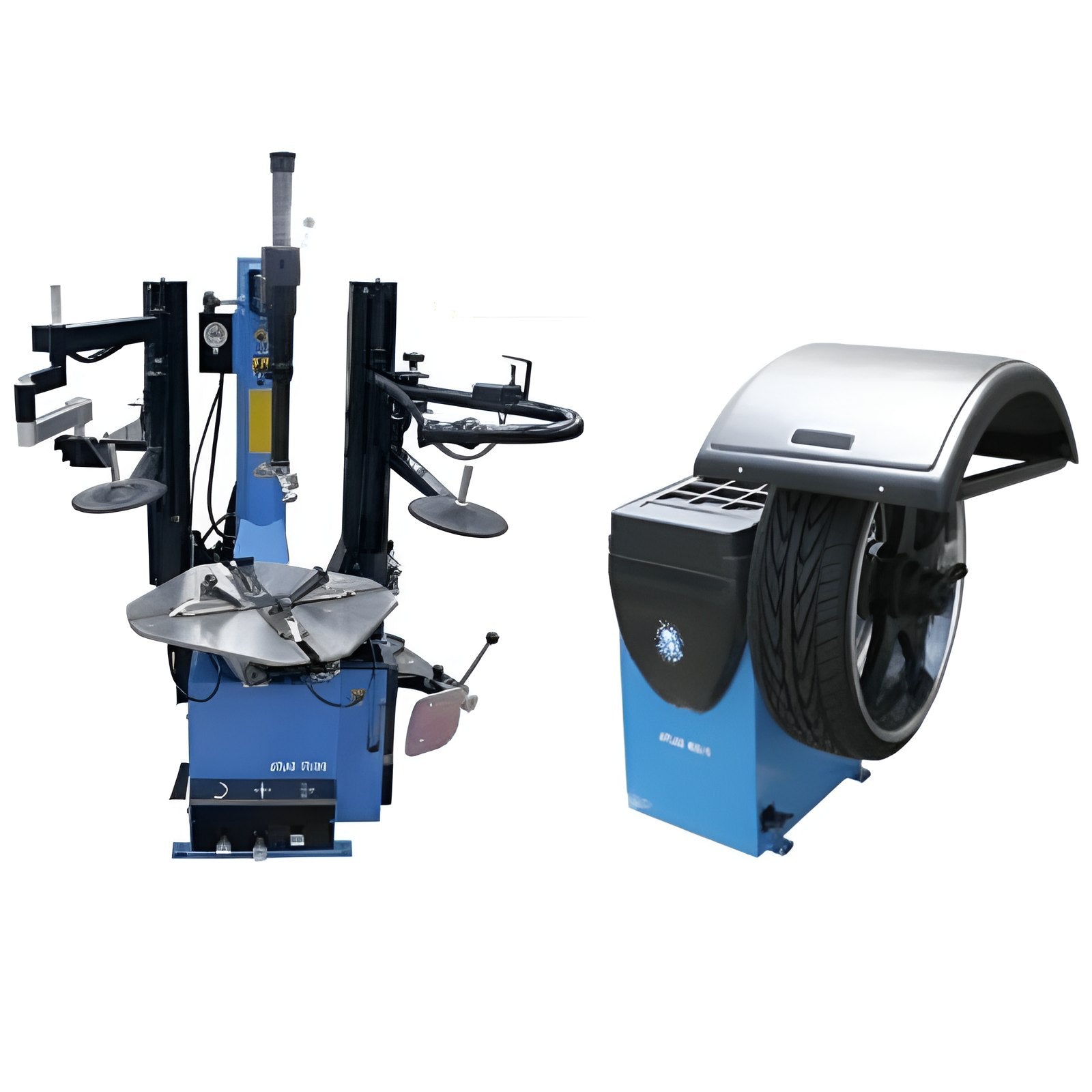 Atlas Tire Changer w/ WB11 Wheel Balancer Combo 9 SKU ATETCWB-COMBO9