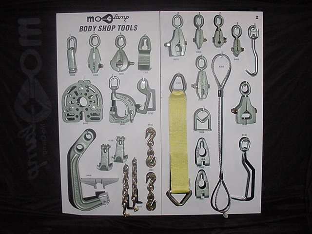 Merchant 1 Manufacturing MO-CLAMP #10 TOOL BOARD W/TOOLS SKU PU5078